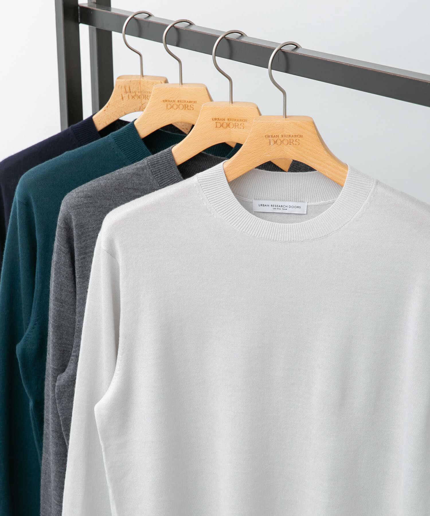 【アーバンリサーチ/URBAN RESEARCH】 LIFE STYLE TAILOR マシンウォッシャブルハイゲージクルーニット