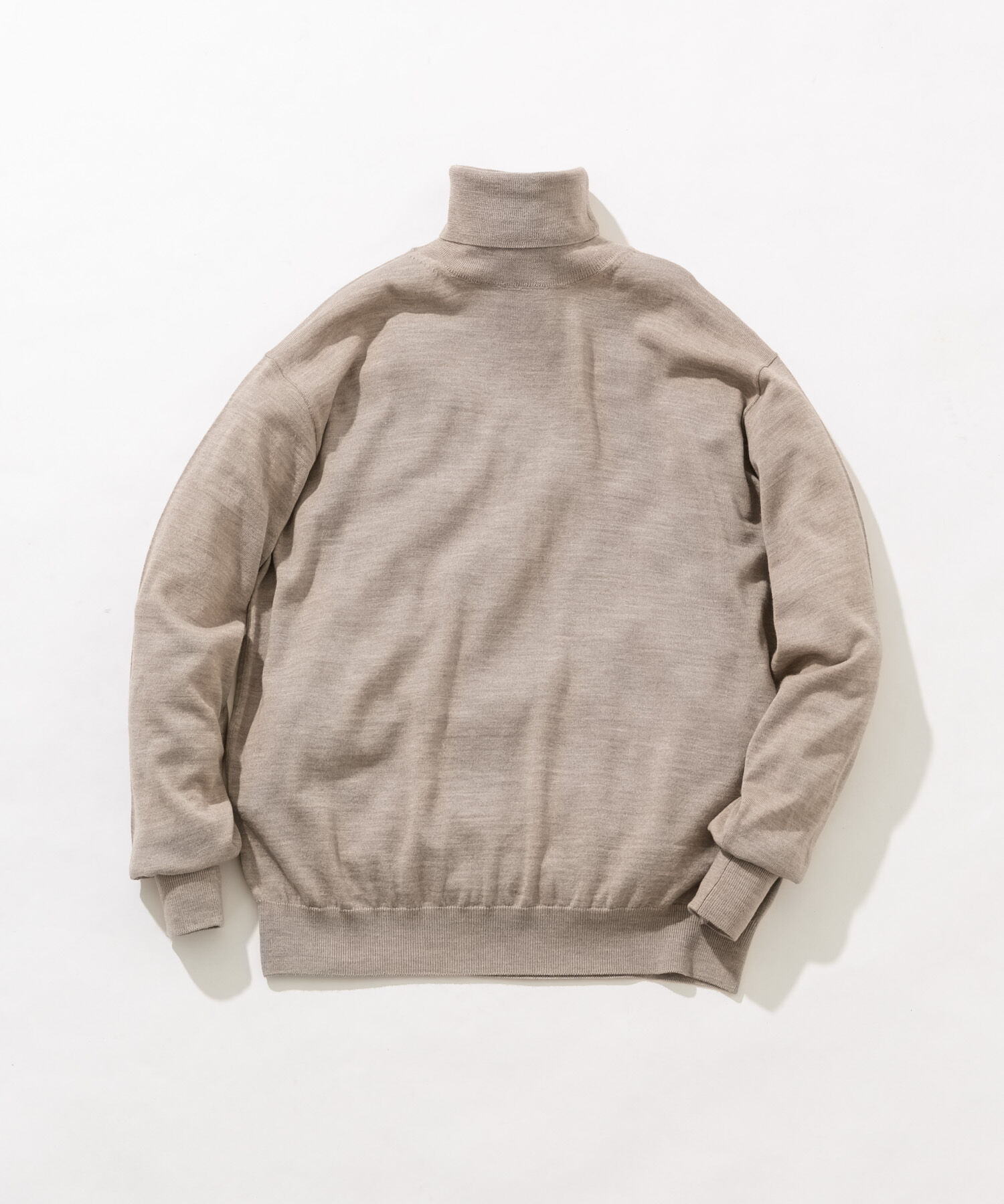 【アーバンリサーチ/URBAN RESEARCH】 イタリア糸メリノウールタートルネックニット