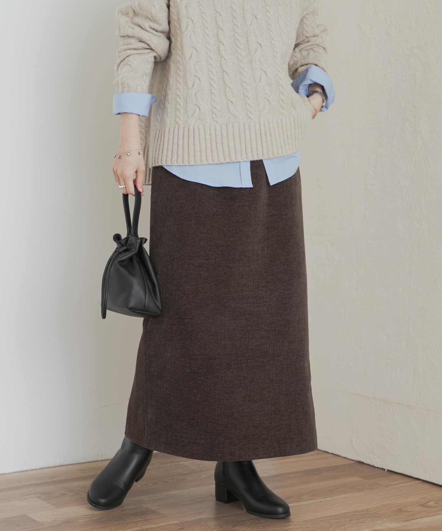 バウンシーウェザー ワイドスリーブジャケット（GALERIE VIE