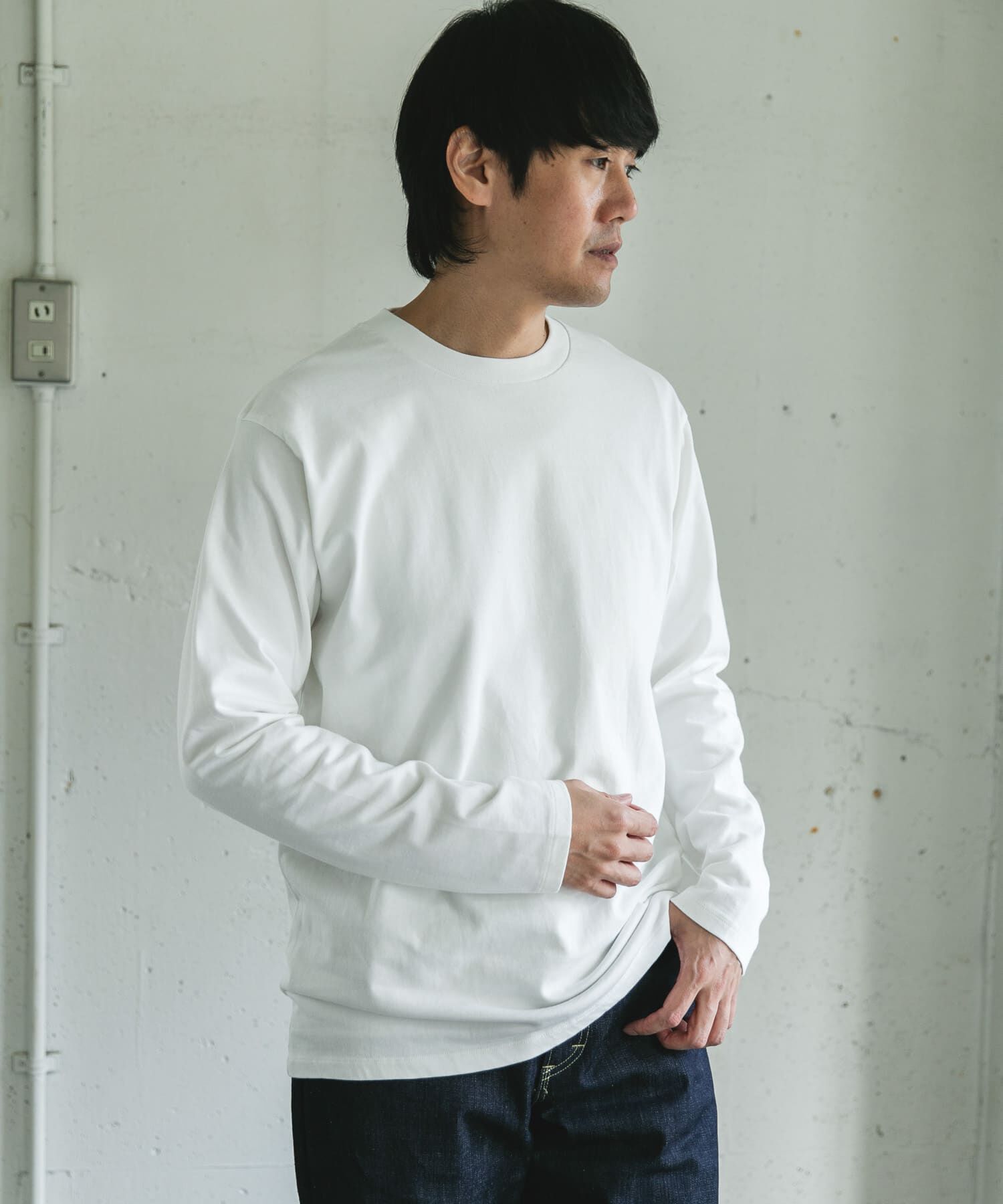 【アーバンリサーチ/URBAN RESEARCH】 Grow Organic クルーネックTシャツ