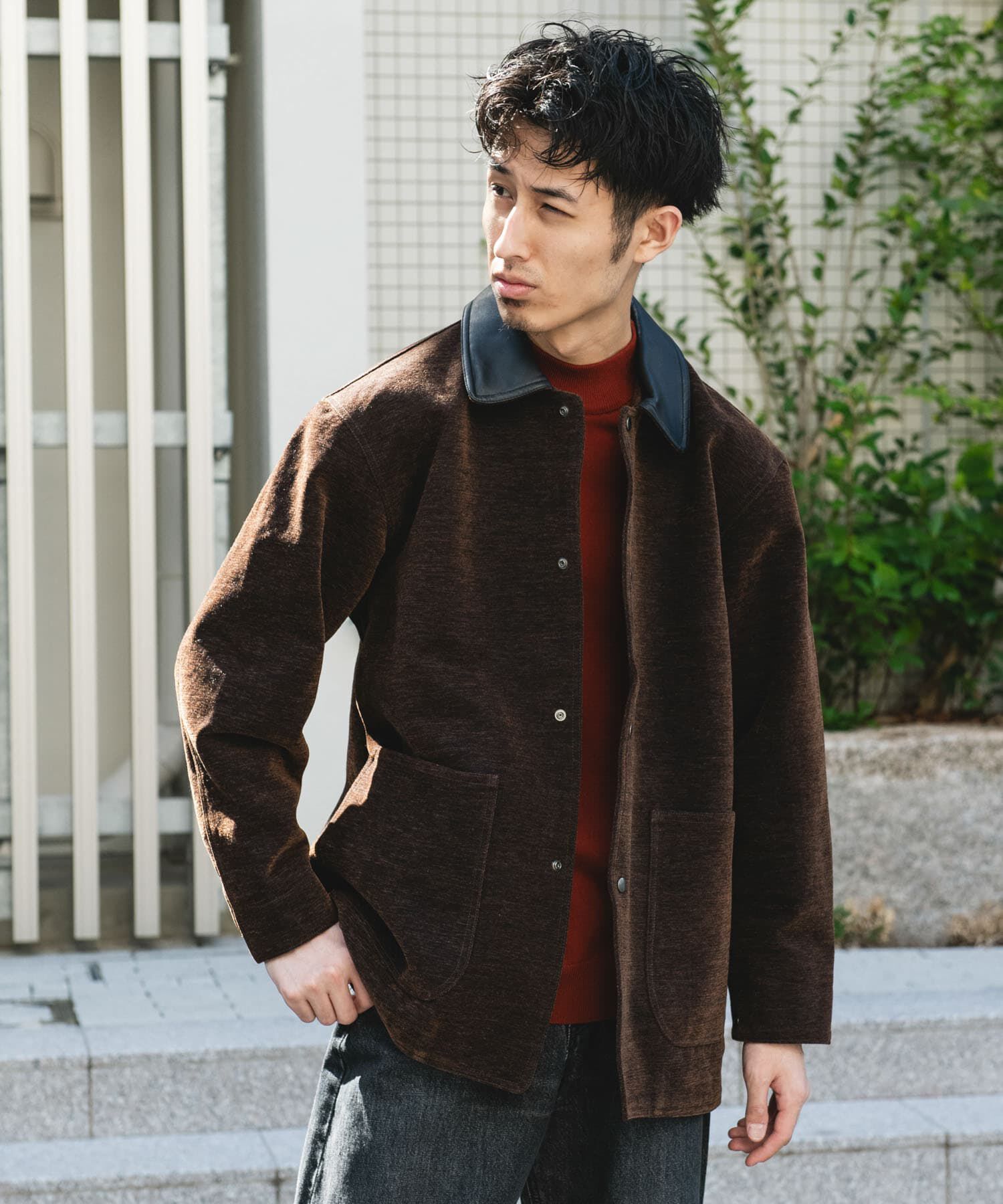 【アーバンリサーチ/URBAN RESEARCH】 インディゴモール ワークジャケット