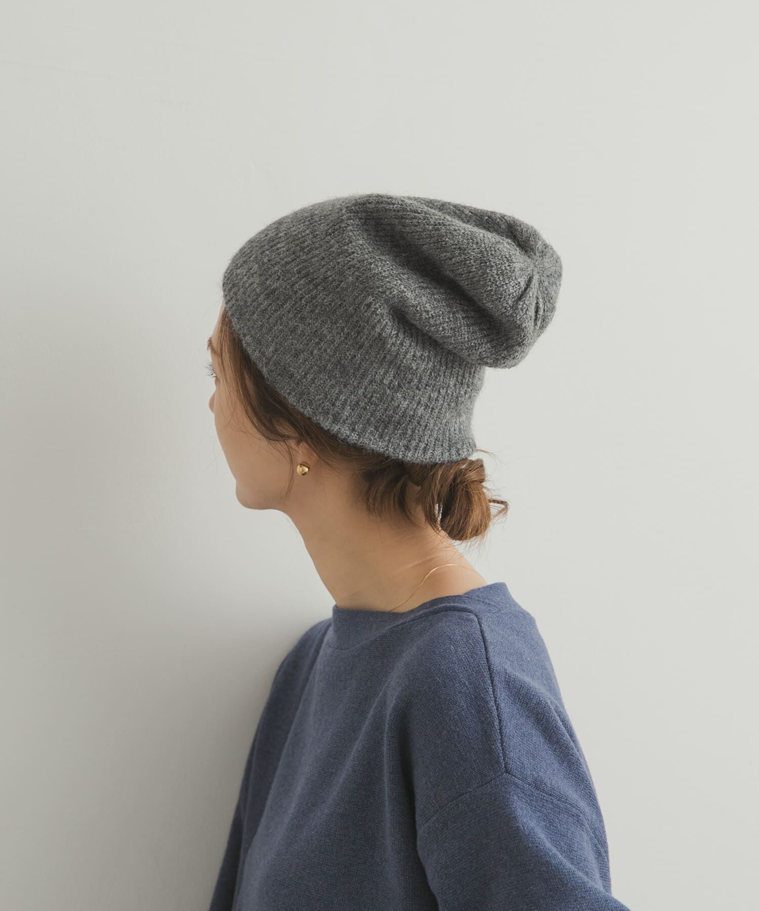 【アーバンリサーチ/URBAN RESEARCH】 リブ編みビーニー