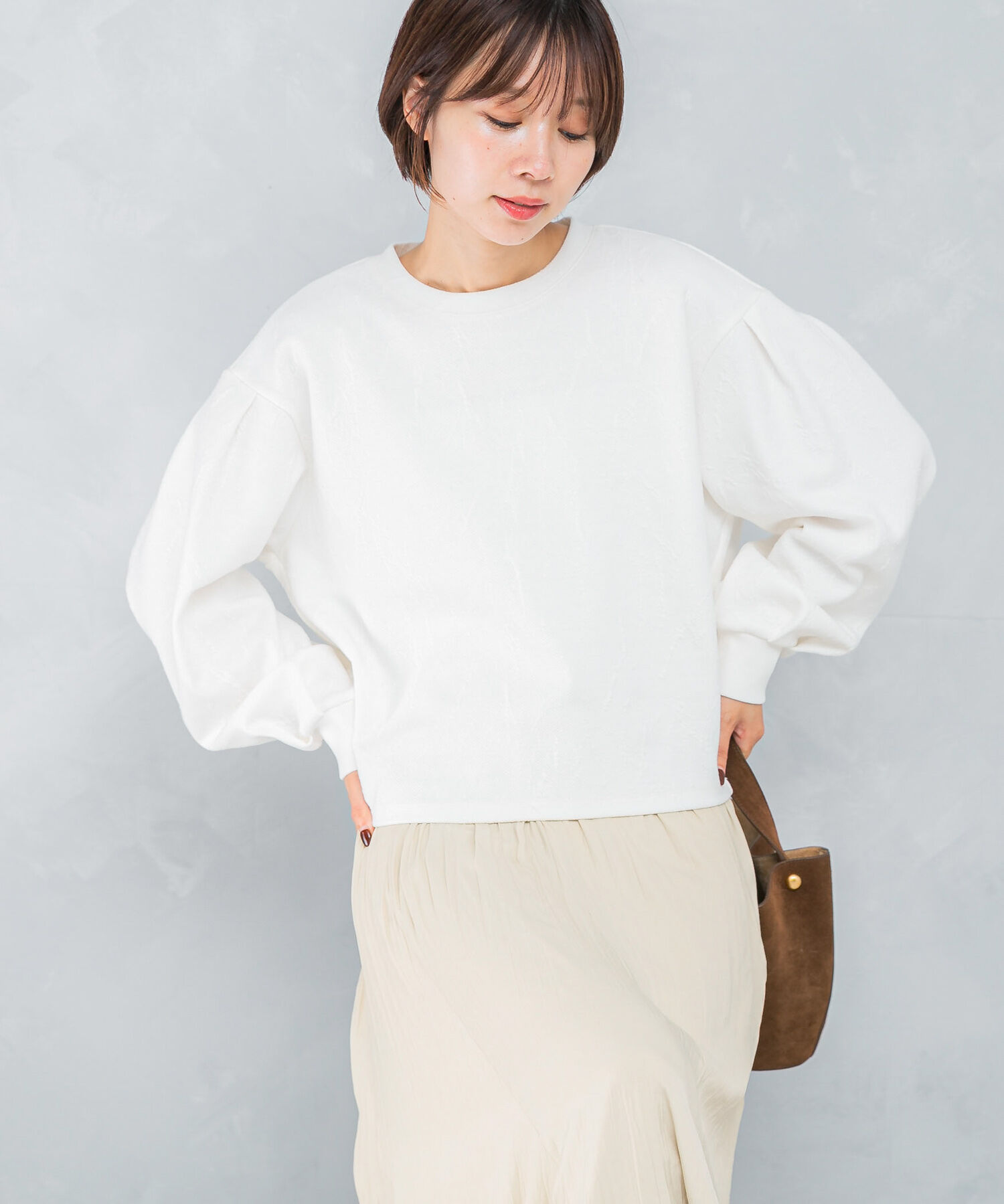 モテ系メンズファッション|【アーバンリサーチ/URBAN RESEARCH】 タックスリーブジャガードスウェット