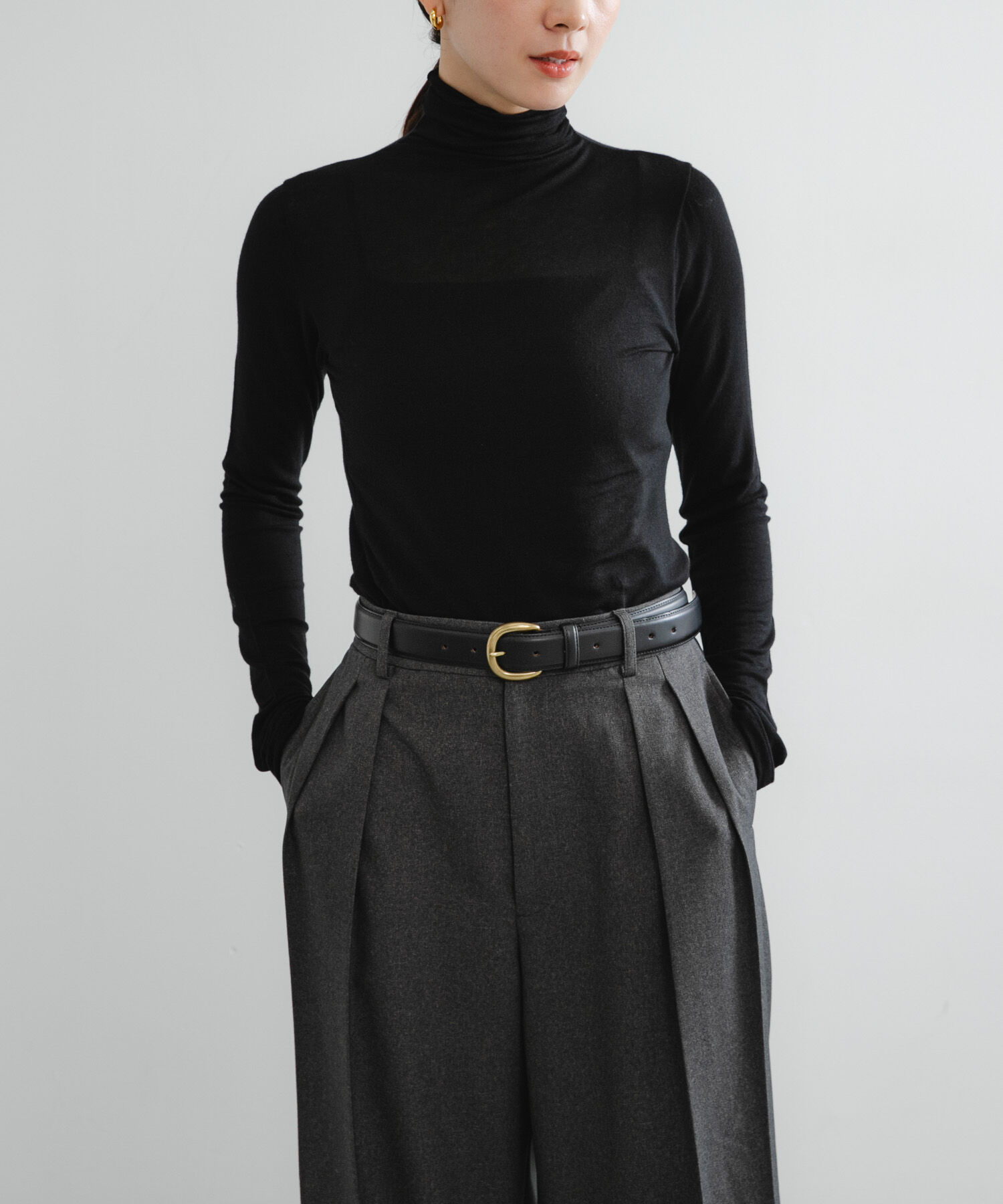 モテ系ファッションメンズ|【アーバンリサーチ/URBAN RESEARCH】 カシミヤシルクタートルカットソー