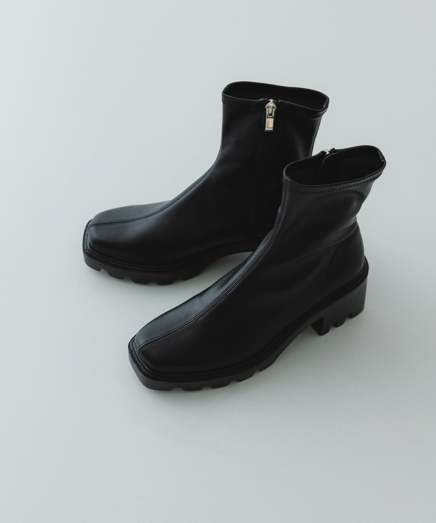 【アーバンリサーチ/URBAN RESEARCH】 『WEB限定』 厚底スクエアブーツ