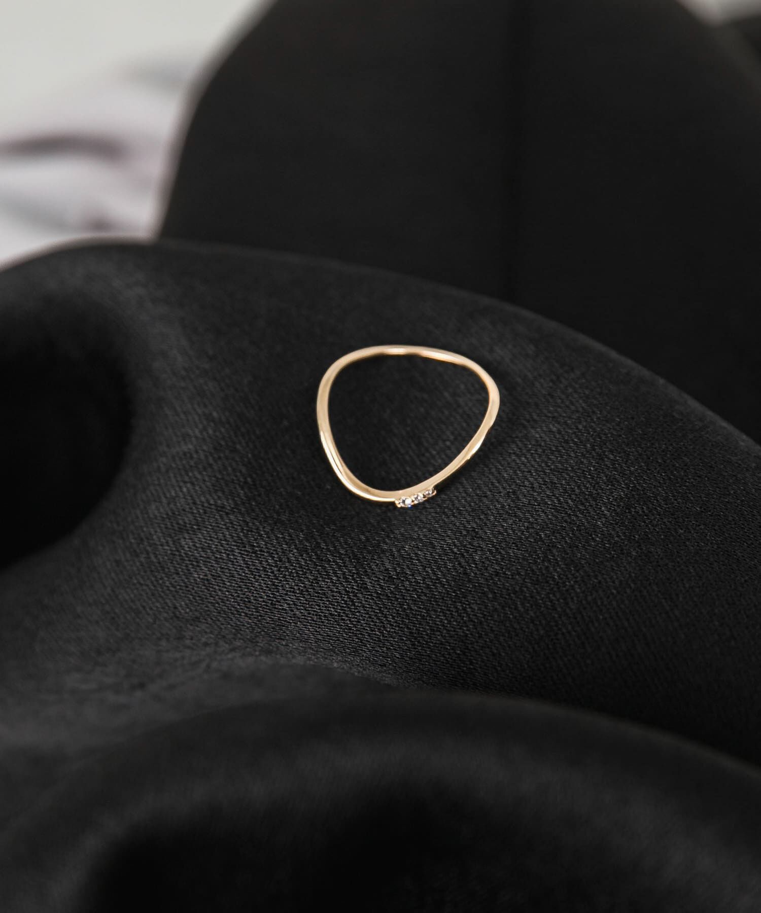 メンズファッションの一押し|【アーバンリサーチ/URBAN RESEARCH】 Favorible Curvy diamond ring