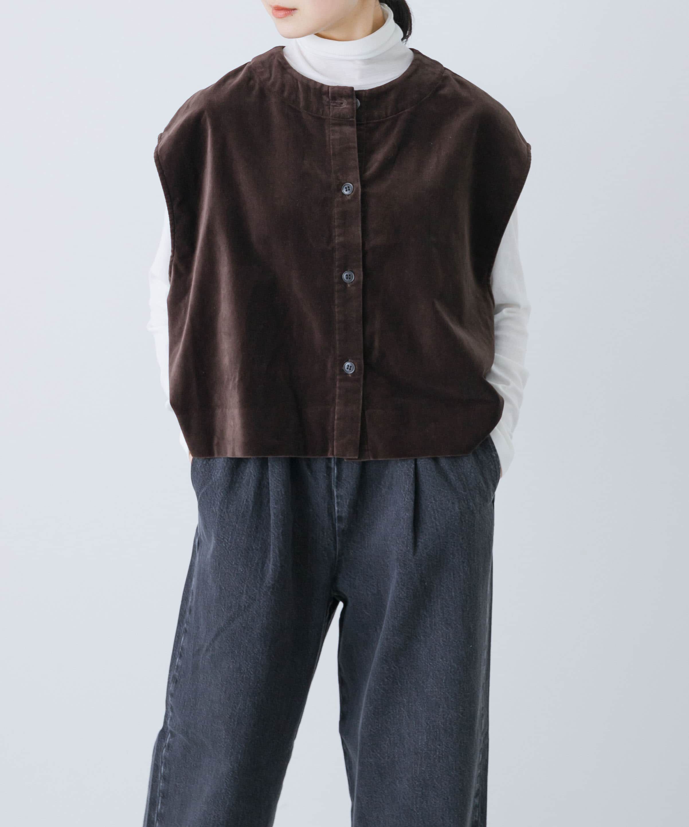 ファッションメンズのイチオシ|【アーバンリサーチ/URBAN RESEARCH】 コットンベルベット2WAYベスト