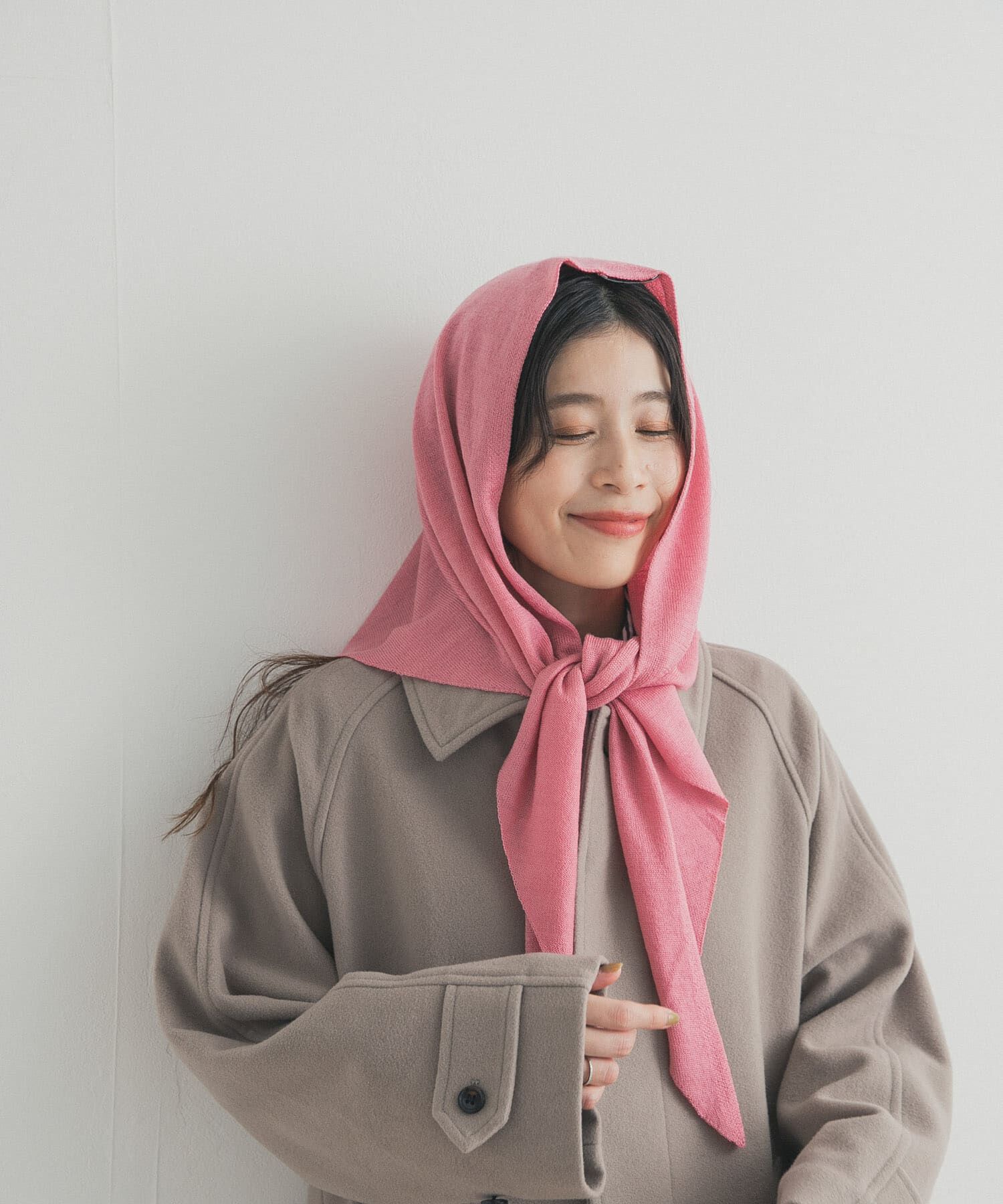 【アーバンリサーチ/URBAN RESEARCH】 ウールアクリルニットストール