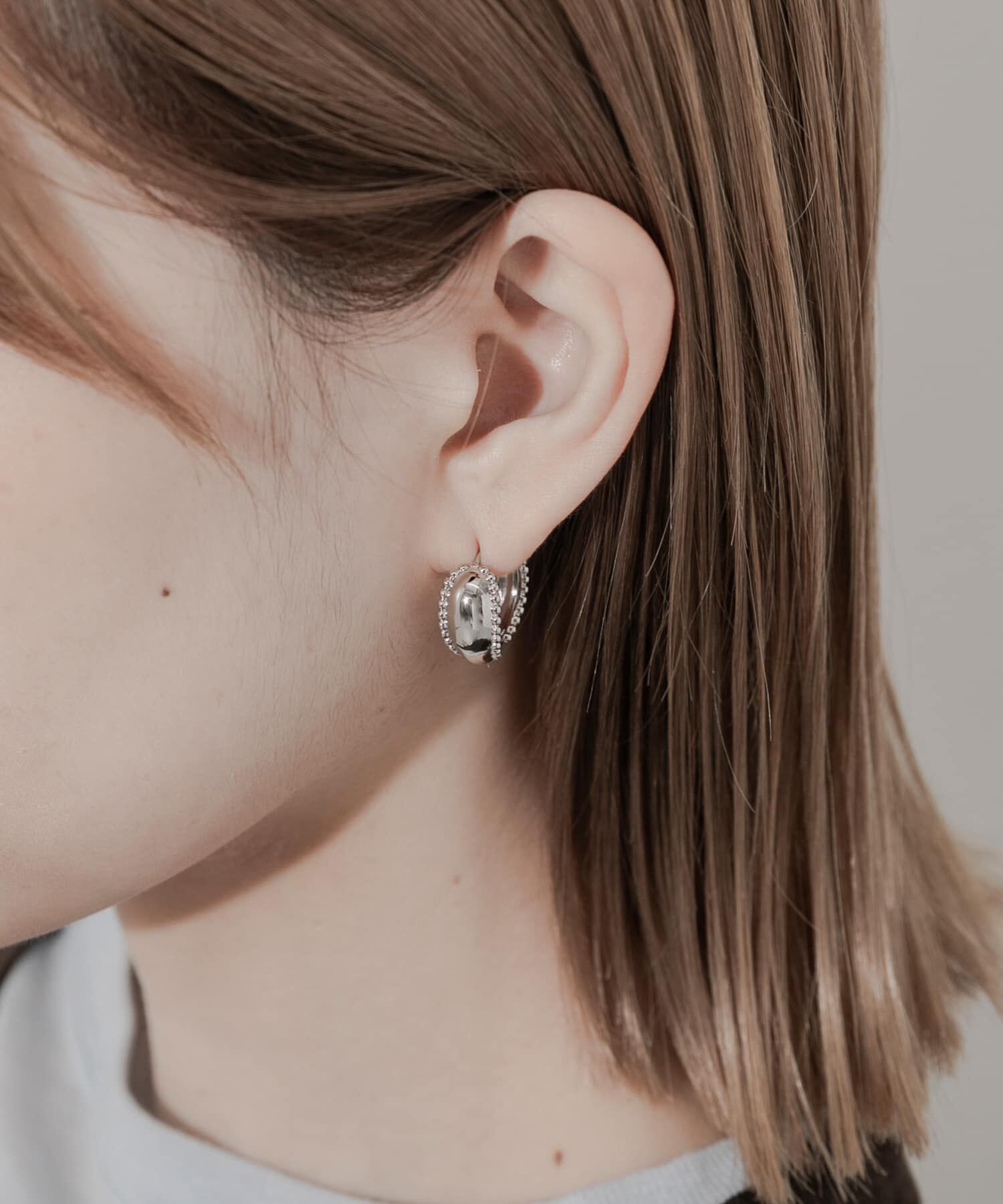 【アーバンリサーチ/URBAN RESEARCH】 ウエスタンメタルフープピアス