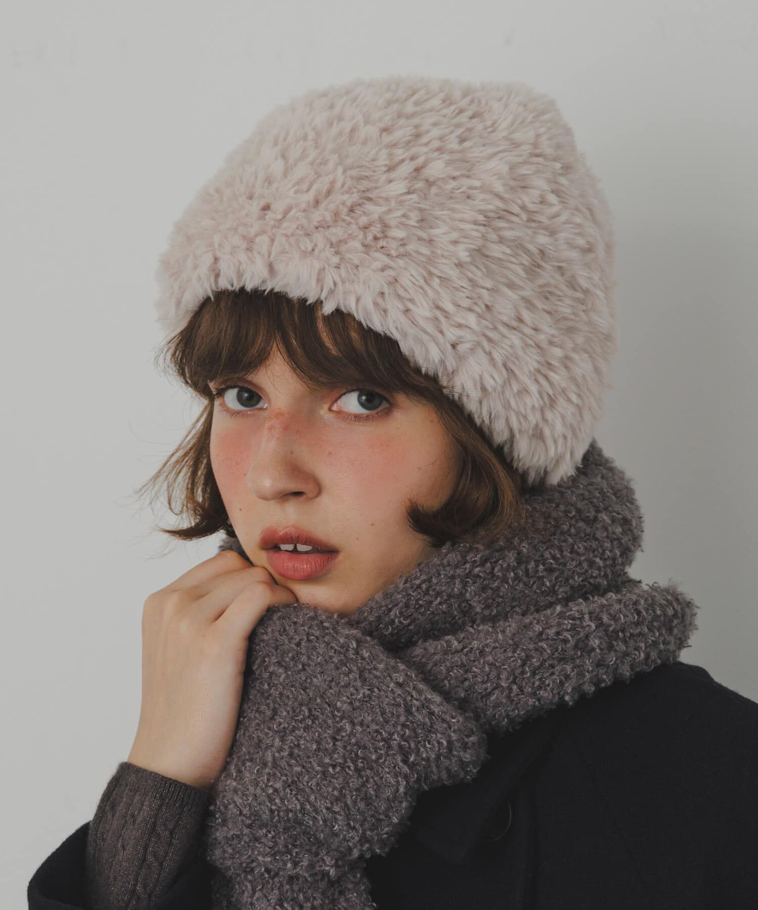 【アーバンリサーチ/URBAN RESEARCH】 ファーニットキャップ