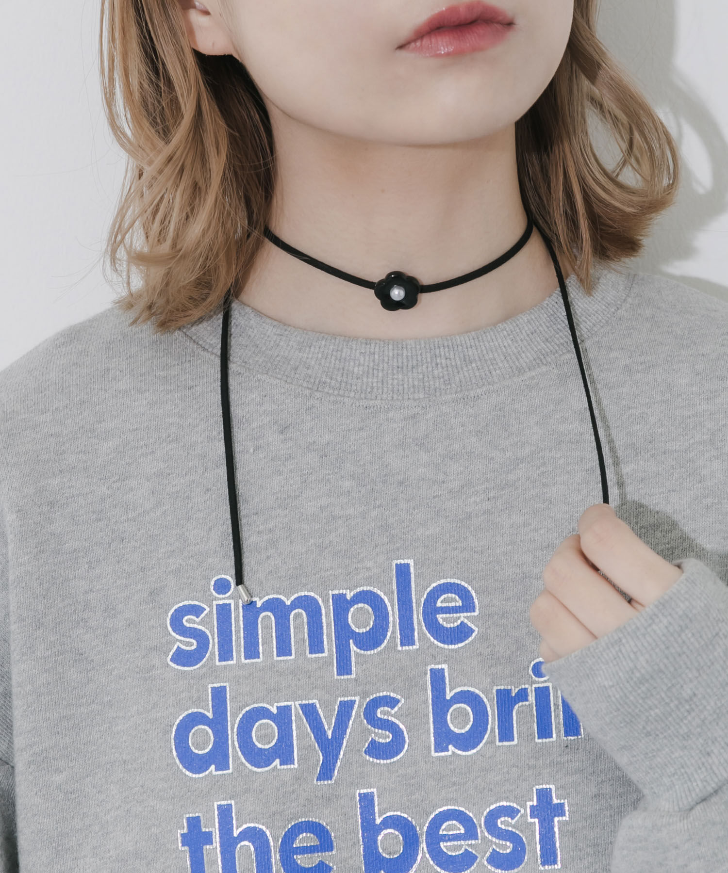 【アーバンリサーチ/URBAN RESEARCH】 フラワートップチョーカーネックレス