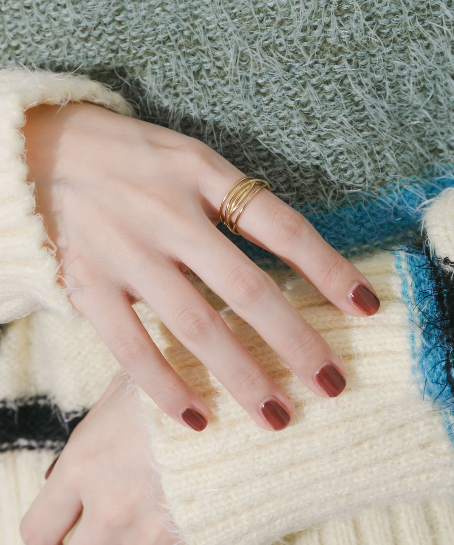 ファッションメンズのイチオシ|【アーバンリサーチ/URBAN RESEARCH】 ステンレスニュアンスウェーブラインリング