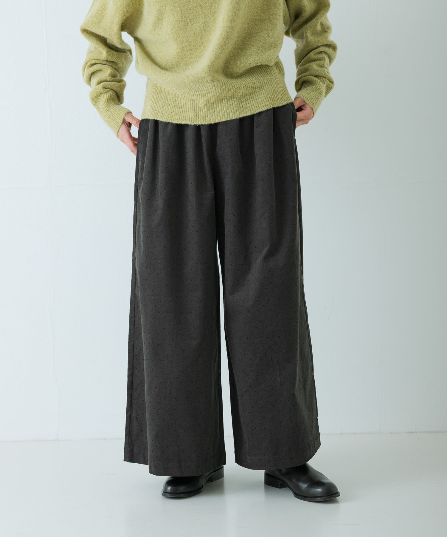 ファッションメンズのイチオシ|【アーバンリサーチ/URBAN RESEARCH】 ドットコーデュロイワイドパンツ