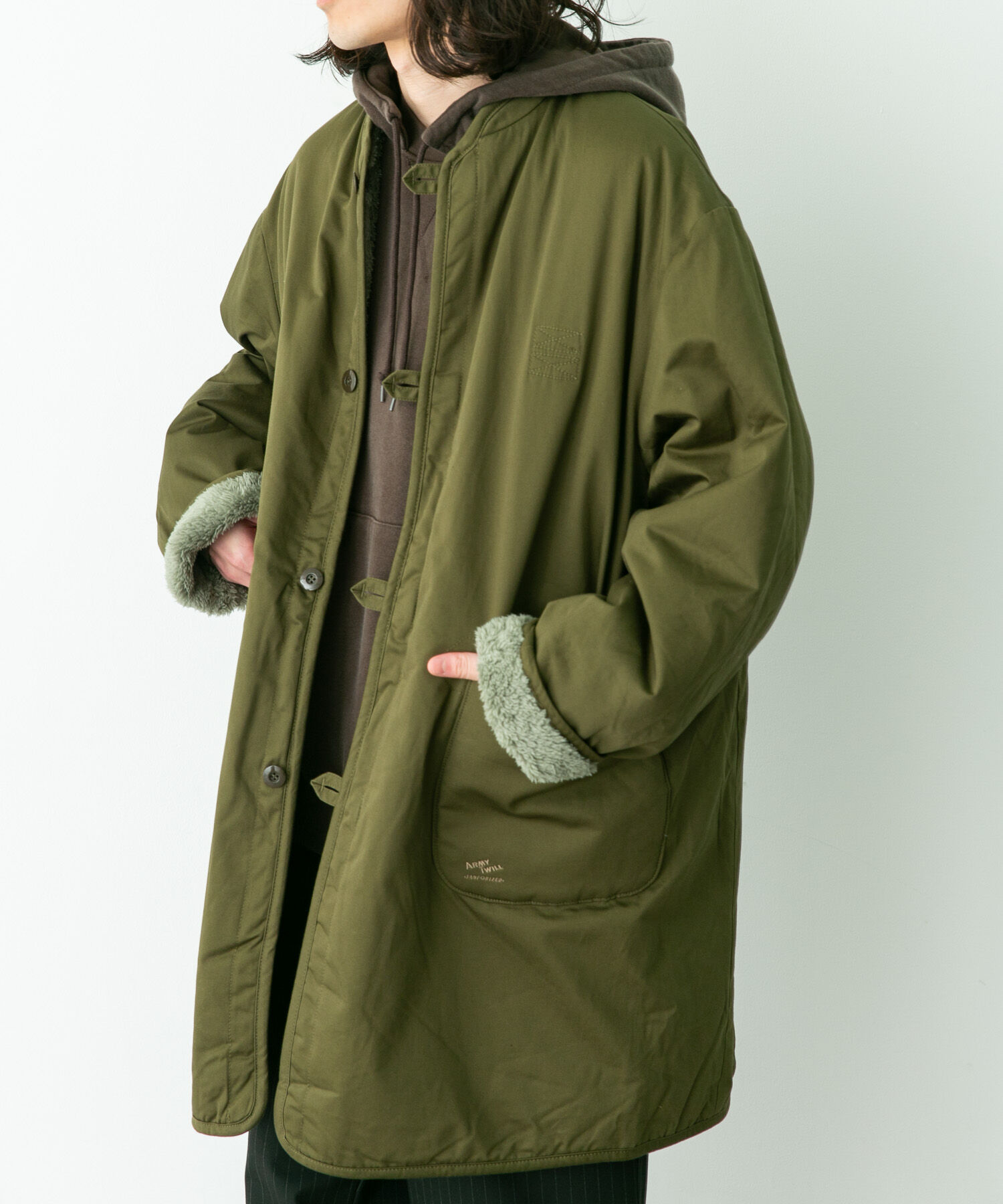 メンズファッションの一押し|【アーバンリサーチ/URBAN RESEARCH】 ARMY TWILL Twill Reversible Coat