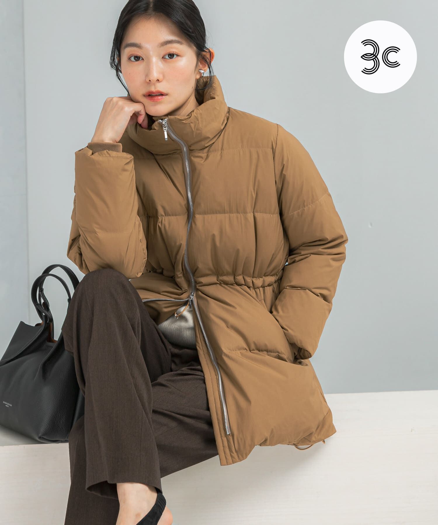 【アーバンリサーチ/URBAN RESEARCH】 LIMONTA撥水ミドルダウンコート