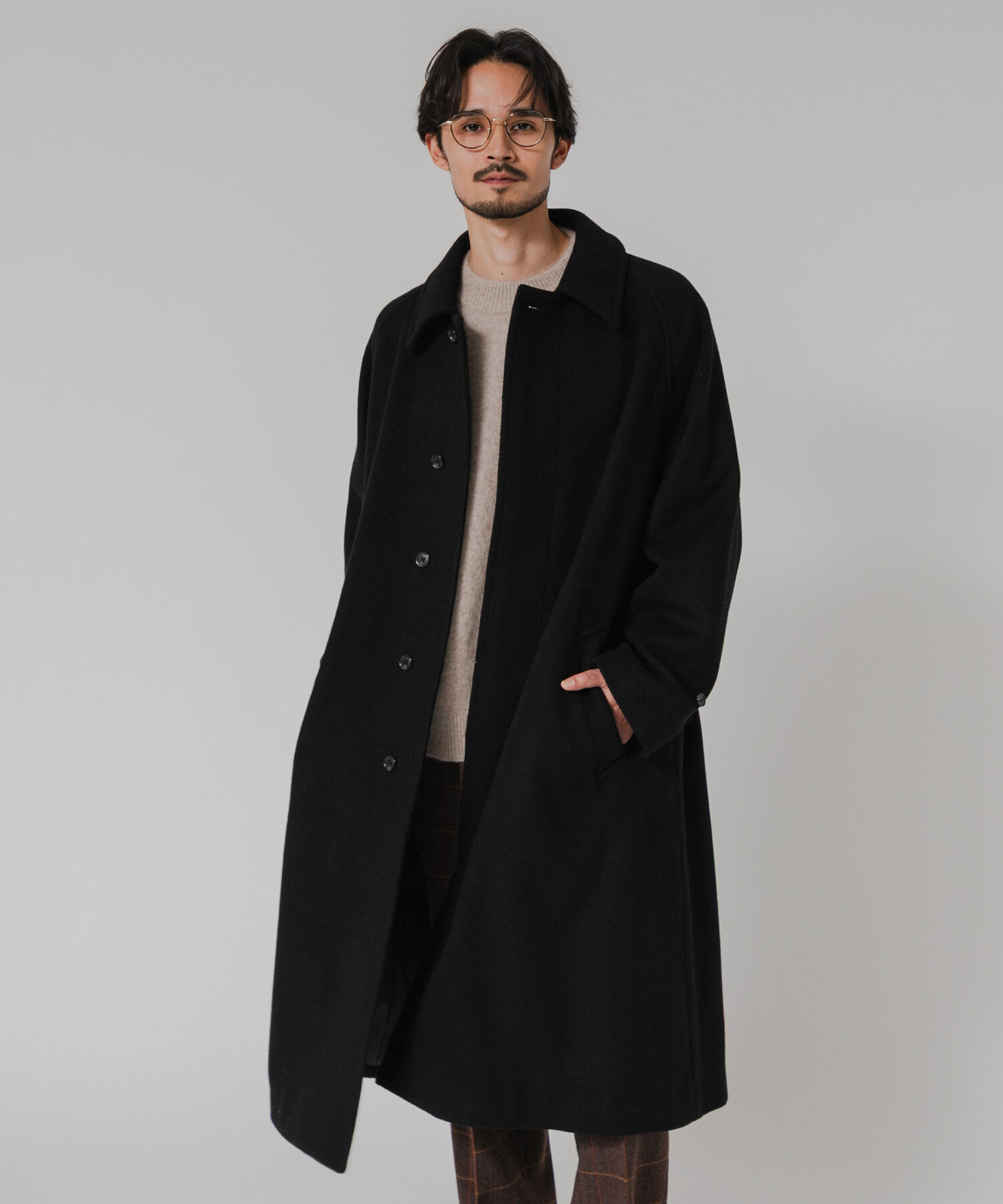 人気ファッションメンズ|【アーバンリサーチ/URBAN RESEARCH】 WOOL BEAVER BELTED COAT