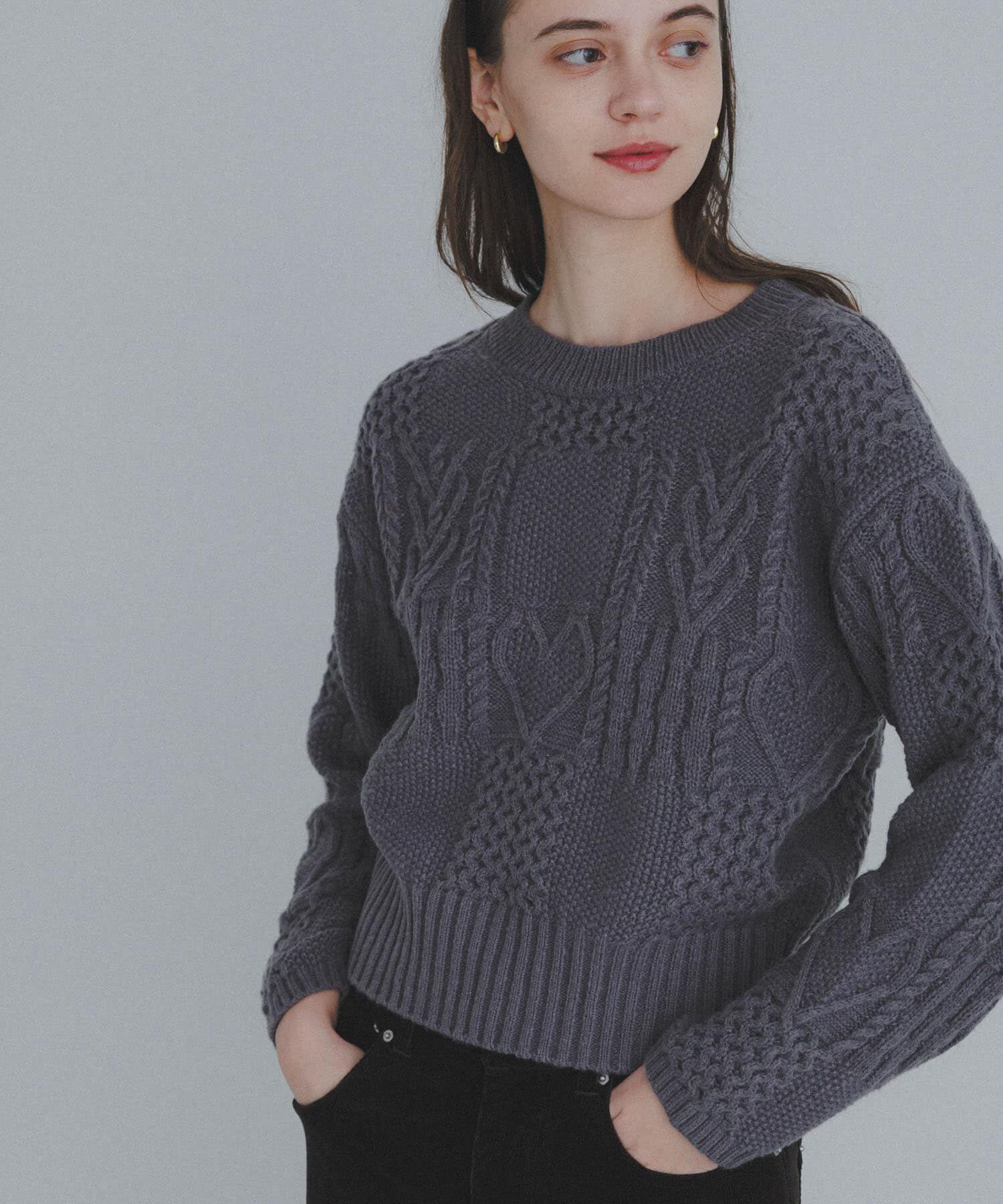 フェザーラメニットプルオーバー（emmi atelier）｜ルミネの