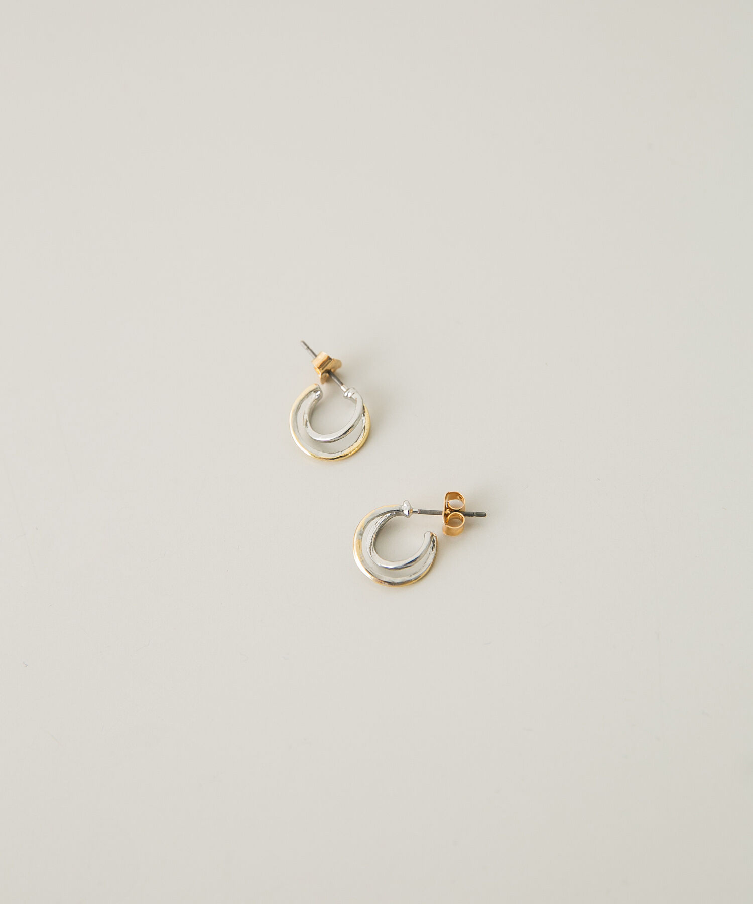 PHILIPPE AUDIBERT Costello earrings S ゴールドピアス（TOMORROWLAND
