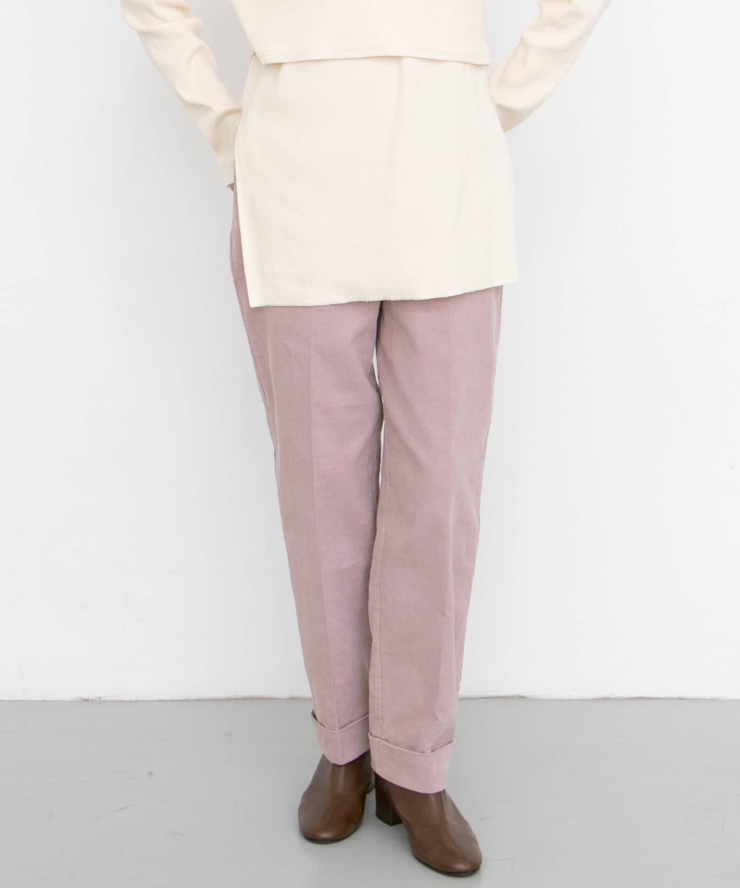 【ケービーエフ/KBF】 コーデュロイターンアップパンツ∴