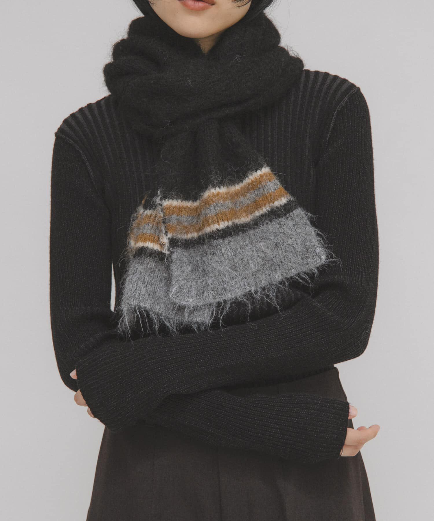 【ケービーエフ/KBF】 エンドボーダーデザインマフラー