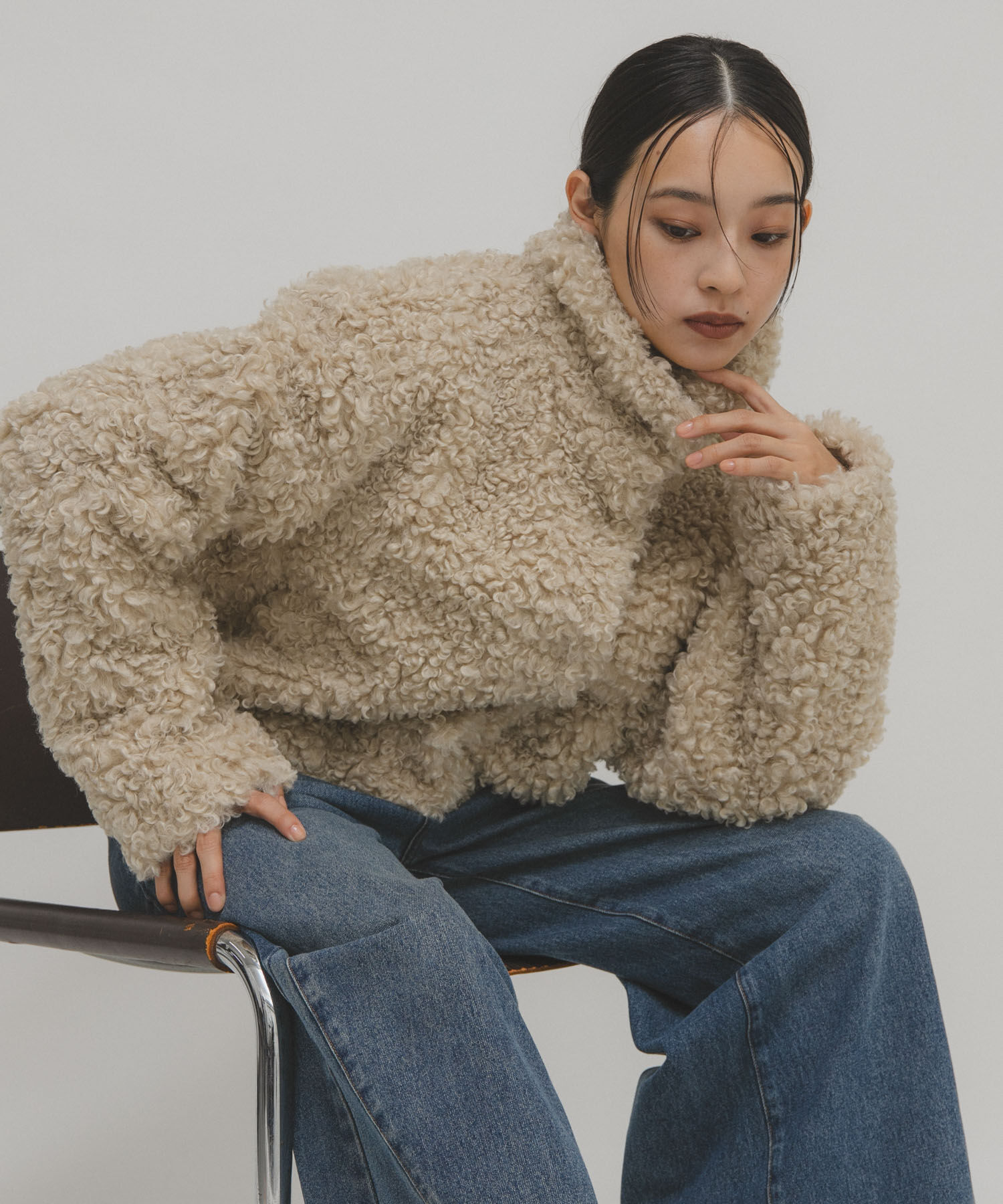 【ケービーエフ/KBF】 フォルムボアジャケット