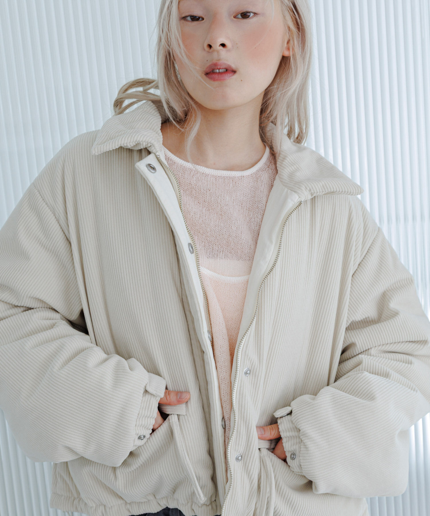 【ケービーエフ/KBF】 リバーシブルパデッドジャケット