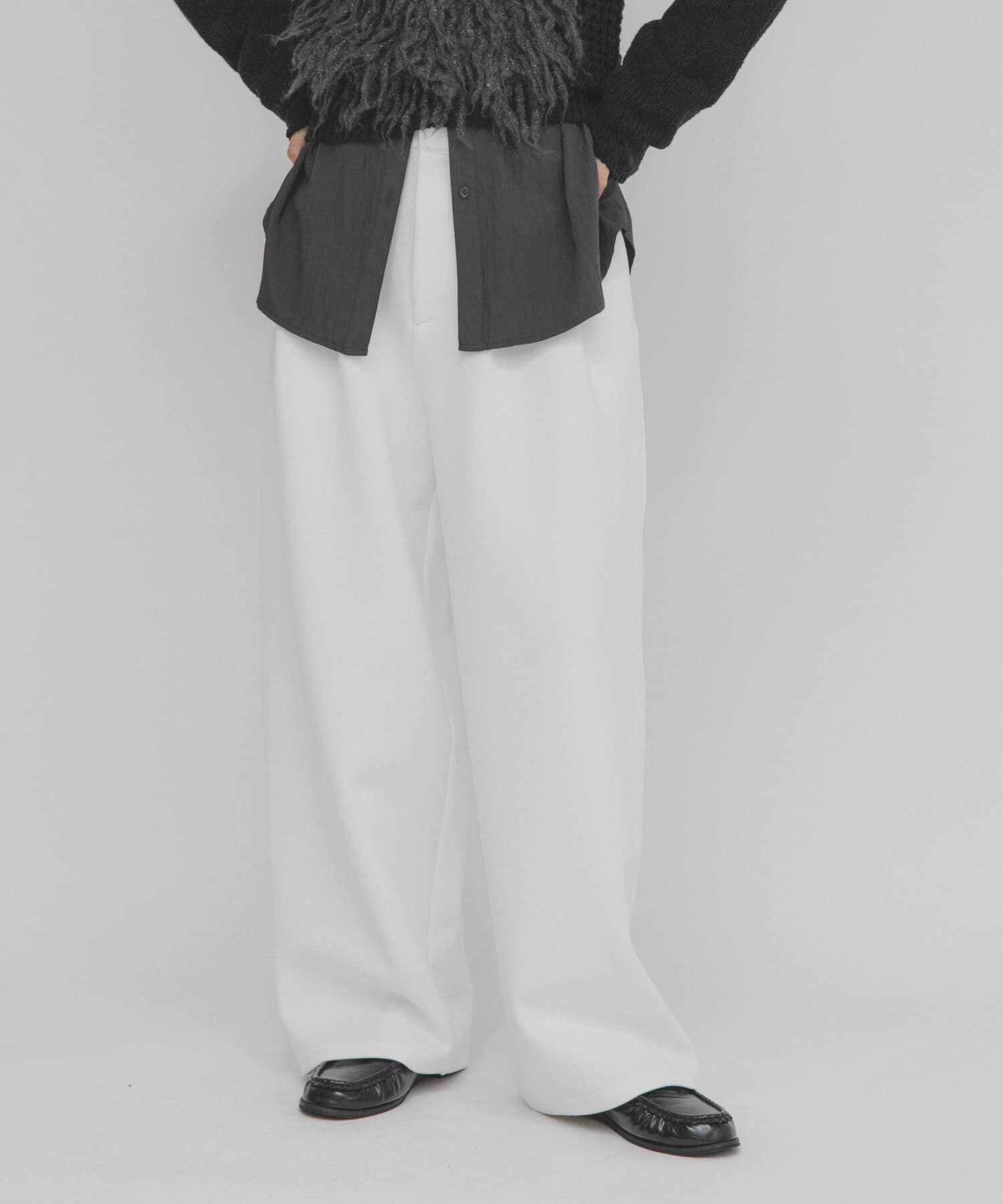 モテ系ファッションメンズ|【ケービーエフ/KBF】 ダンボールWIDEスウェットパンツ