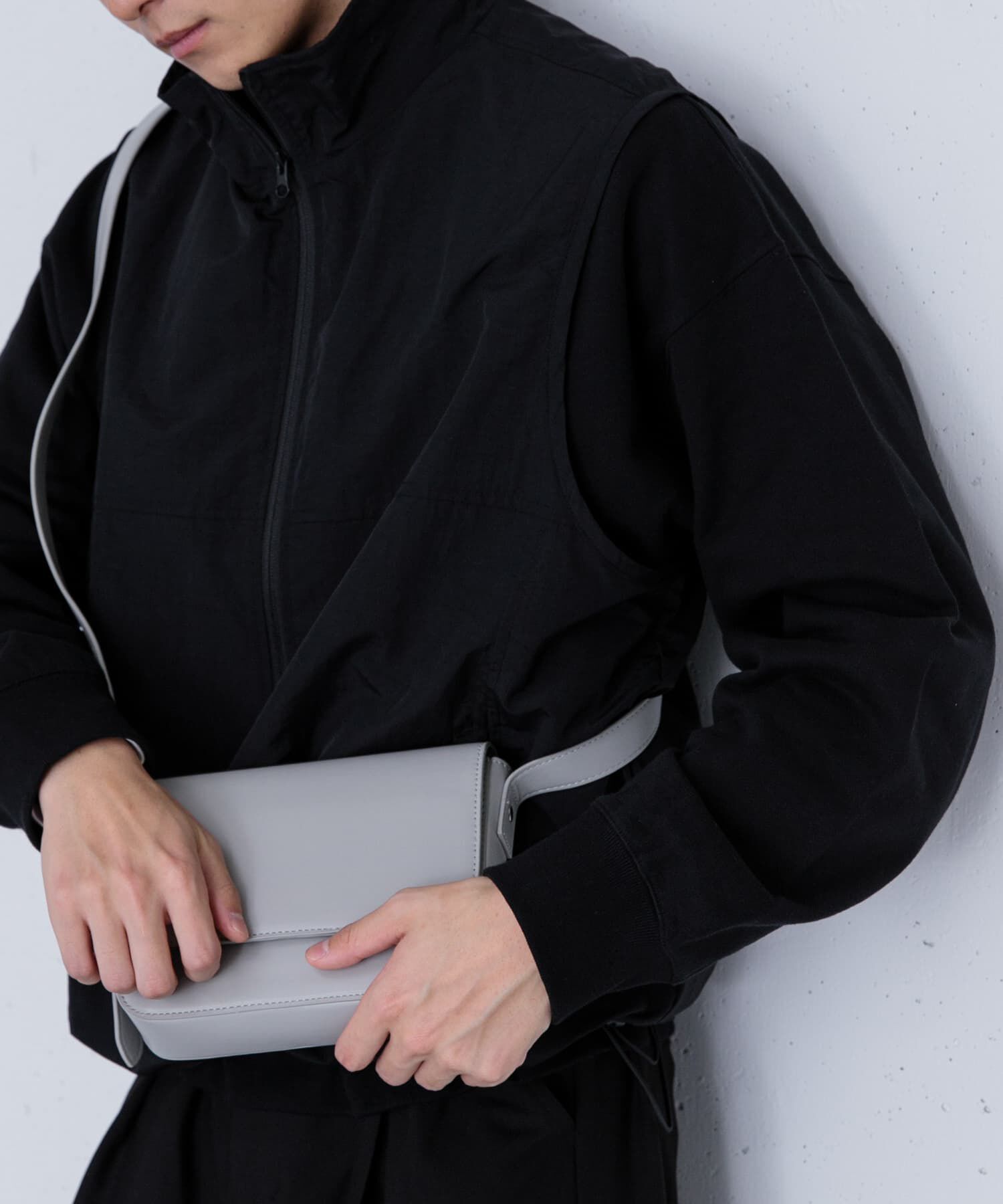 人気ファッションメンズ|【センスオブプレイス　バイ　アーバンリサーチ/SENSE OF PLACE by URBAN RESEARCH】 フェイクレザースクエアフラップショルダー