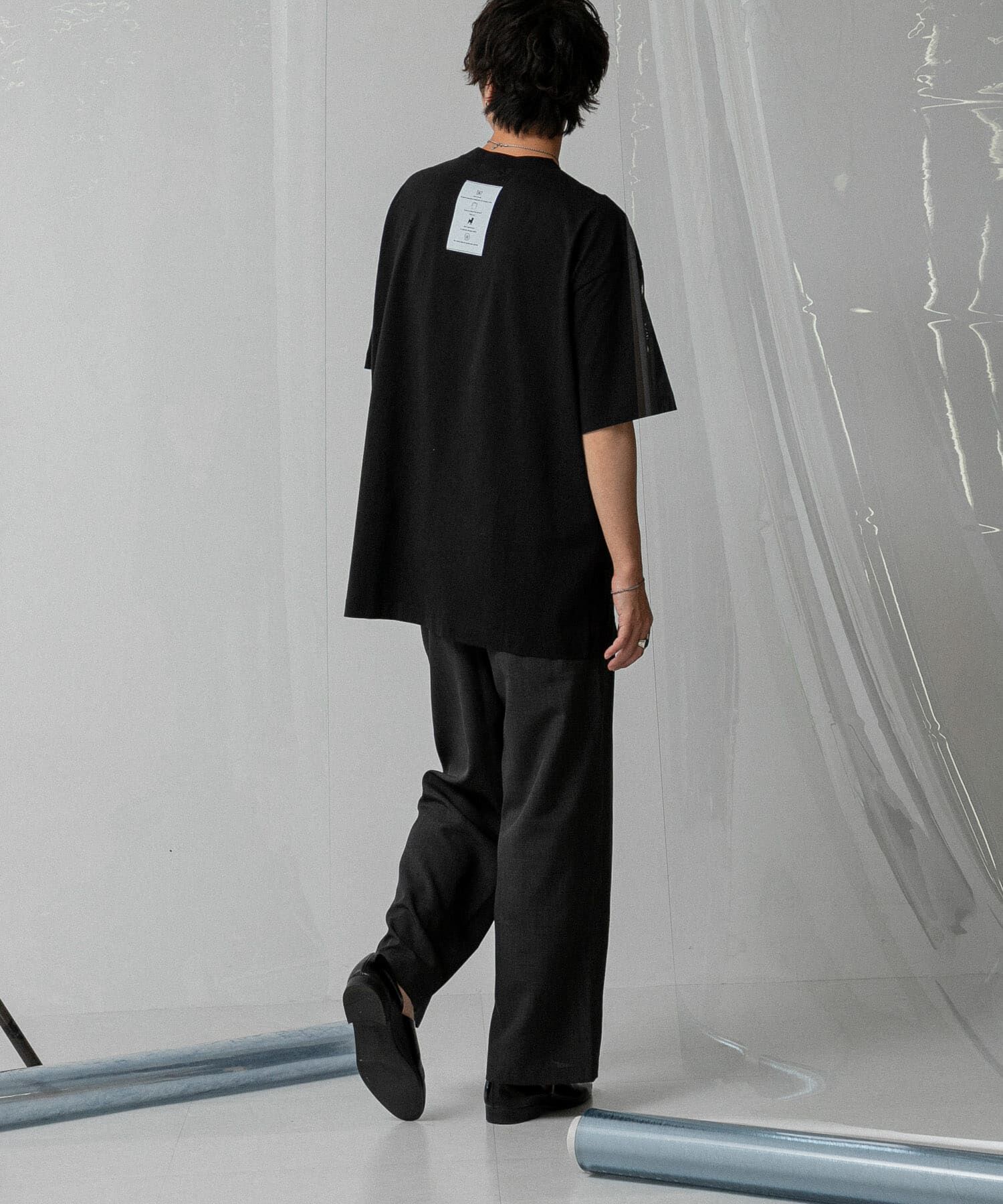 【センスオブプレイス　バイ　アーバンリサーチ/SENSE OF PLACE by URBAN RESEARCH】 『わたべ×SOP』キリカエデザインルーズグラフィックTシャツ