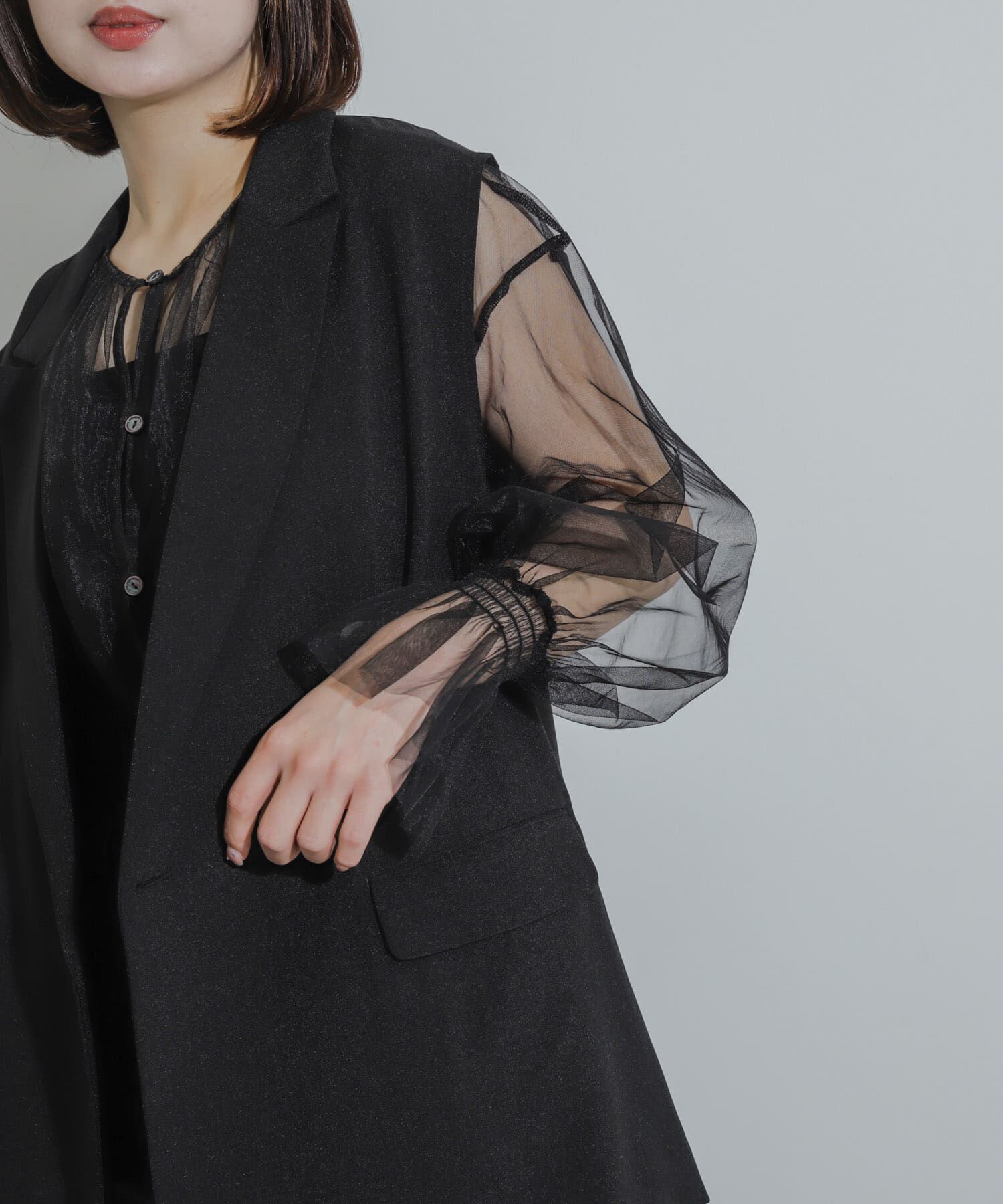 モテ系ファッションメンズ|【センスオブプレイス　バイ　アーバンリサーチ/SENSE OF PLACE by URBAN RESEARCH】 ウエストマークチュールチュニックトップ