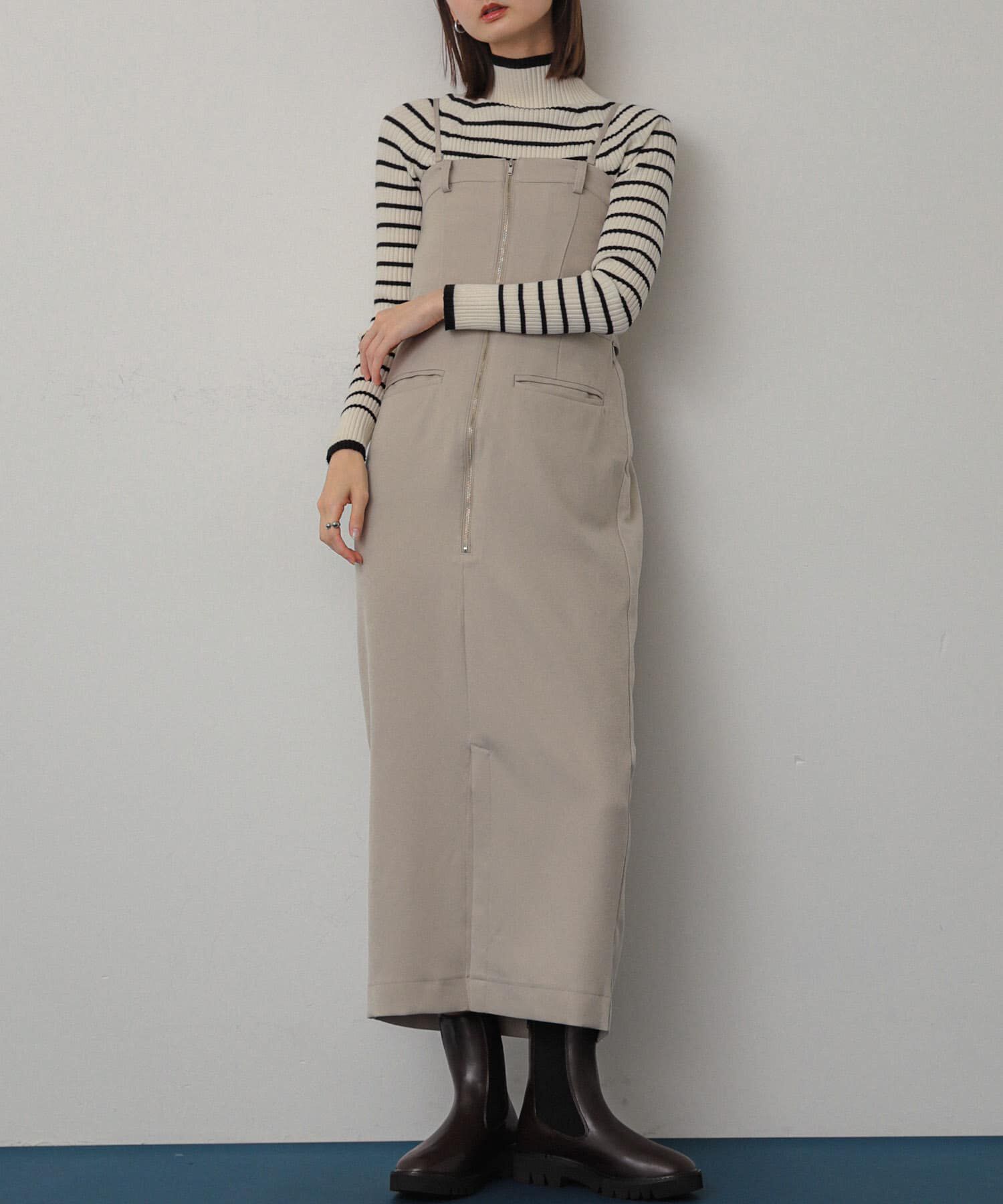 【センスオブプレイス　バイ　アーバンリサーチ/SENSE OF PLACE by URBAN RESEARCH】 ストラップツキベアワンピース