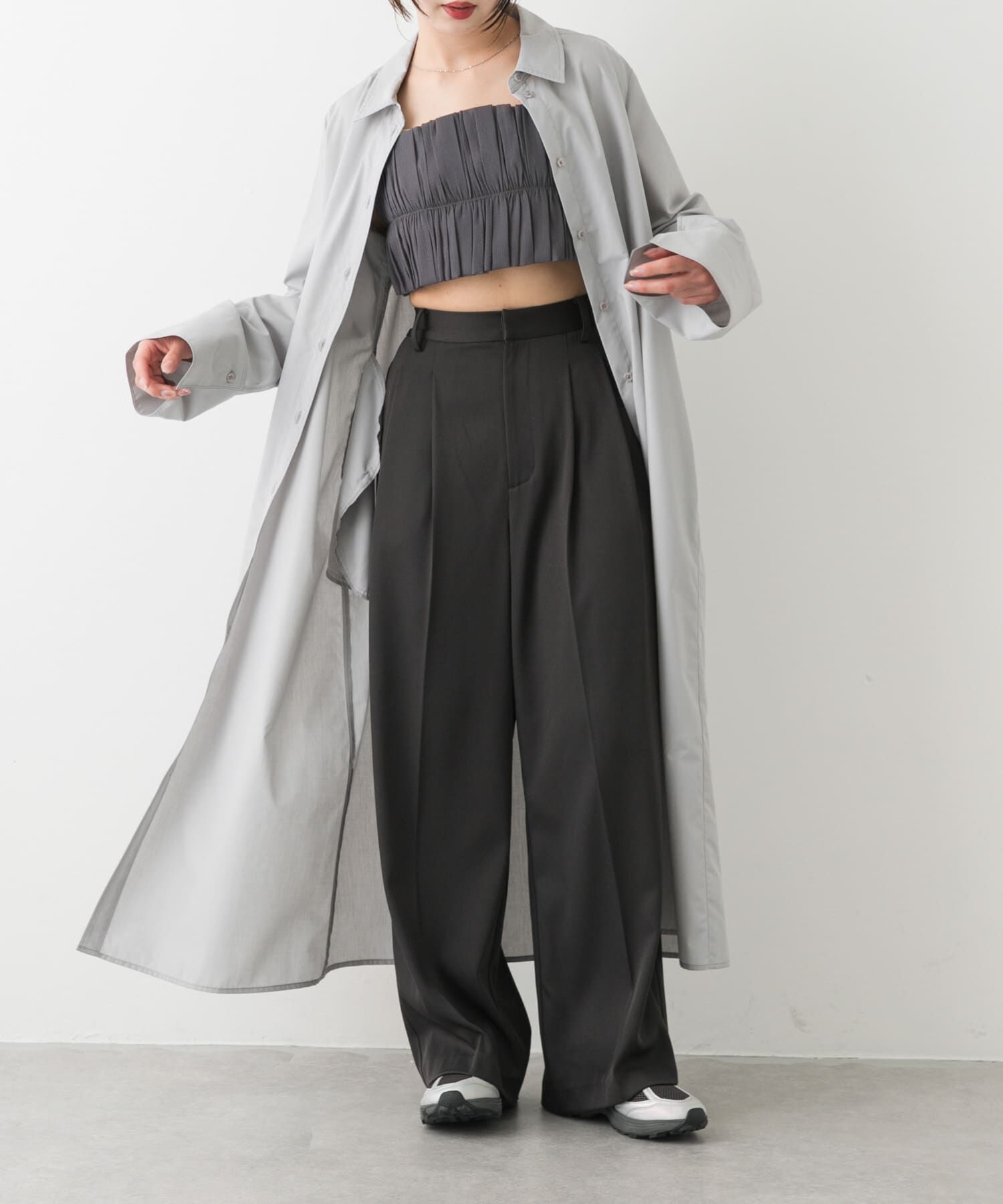 【センスオブプレイス　バイ　アーバンリサーチ/SENSE OF PLACE by URBAN RESEARCH】 ビスチェセットワンピース