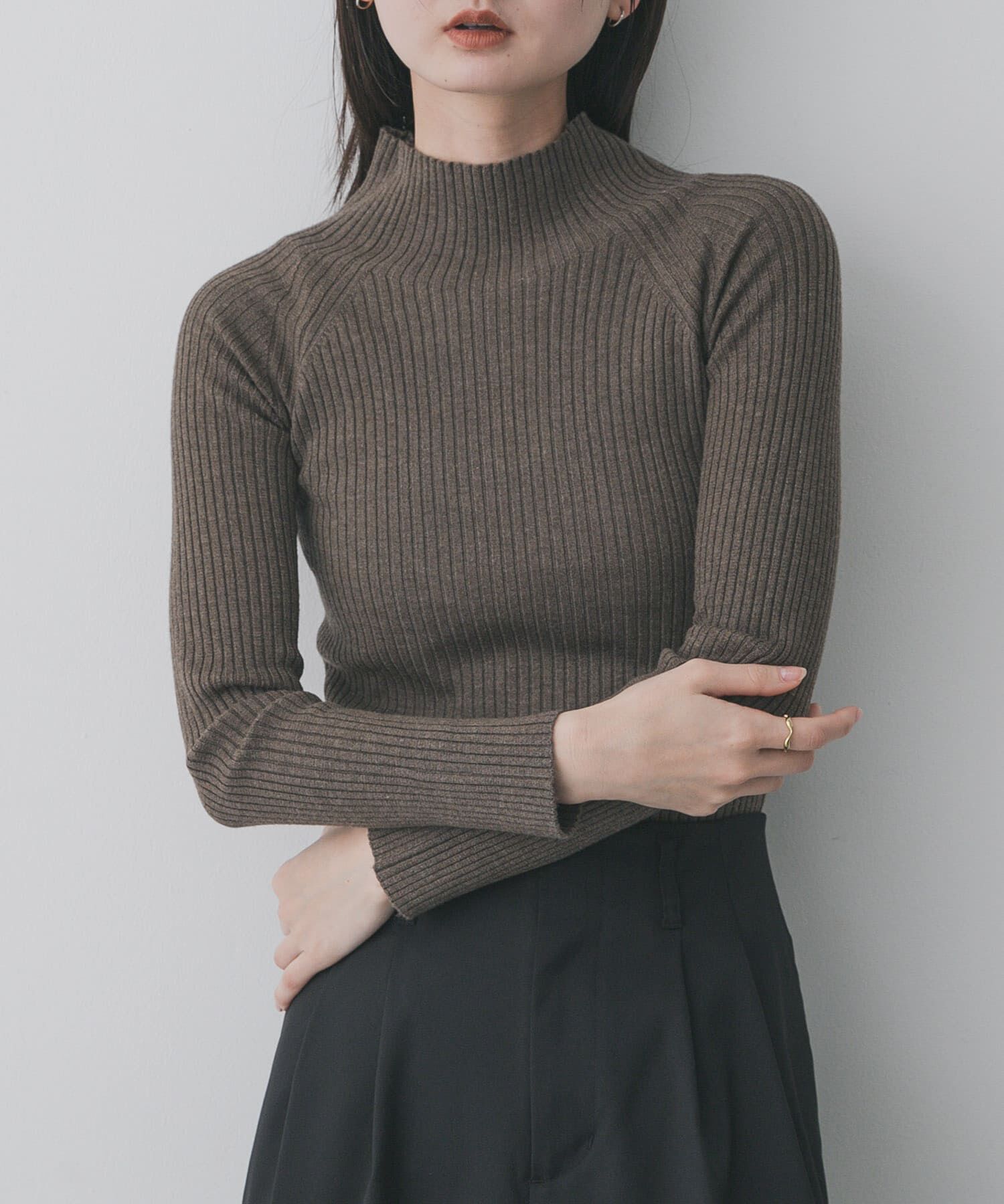 ポリエステル ウール ポロ カーディガン（Demi-Luxe BEAMS ）｜ルミネ