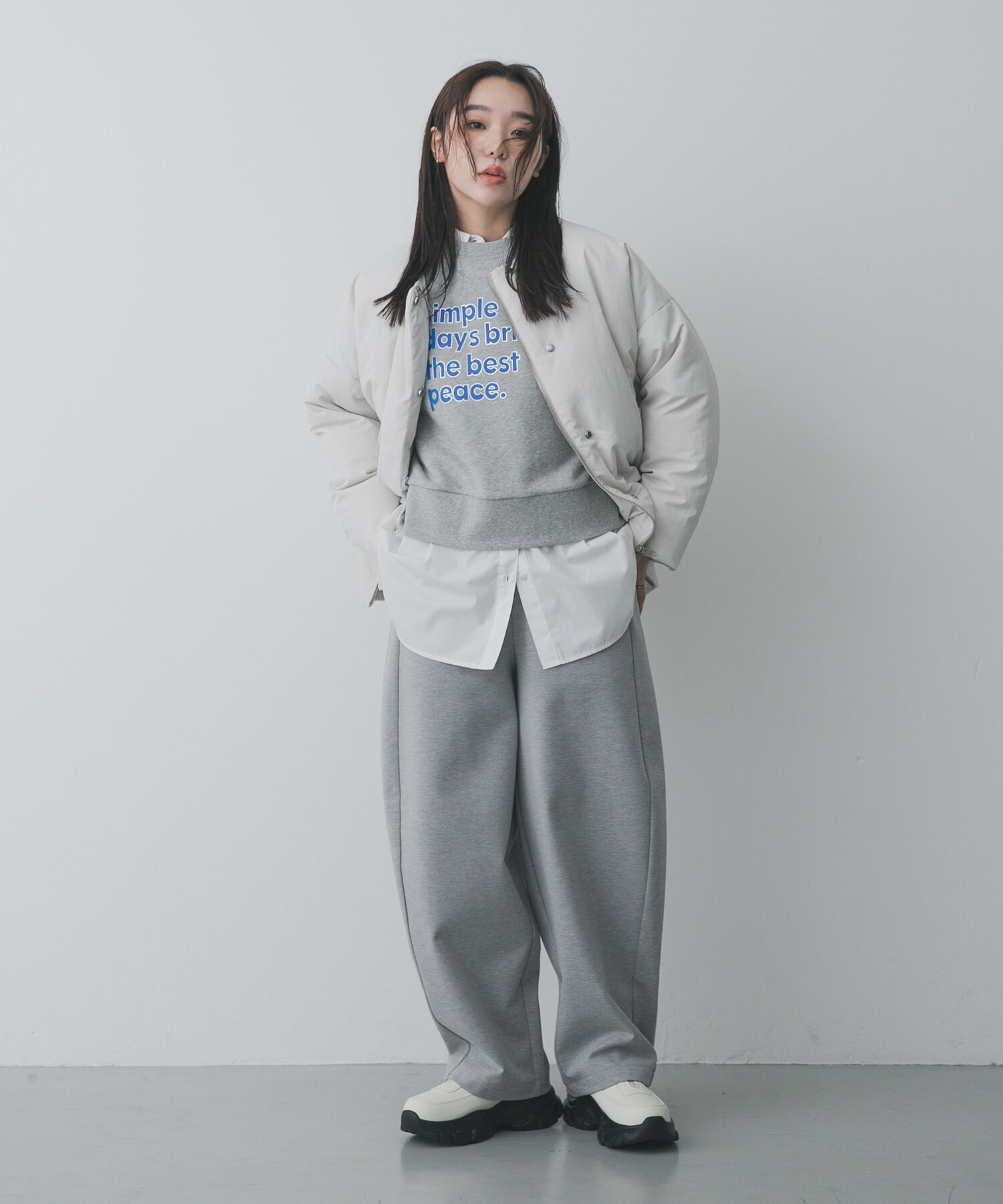 ファッションメンズのイチオシ|【センスオブプレイス バイ アーバンリサーチ/SENSE OF PLACE by URBAN RESEARCH】 ワンポイントシシュウスウェットパンツ