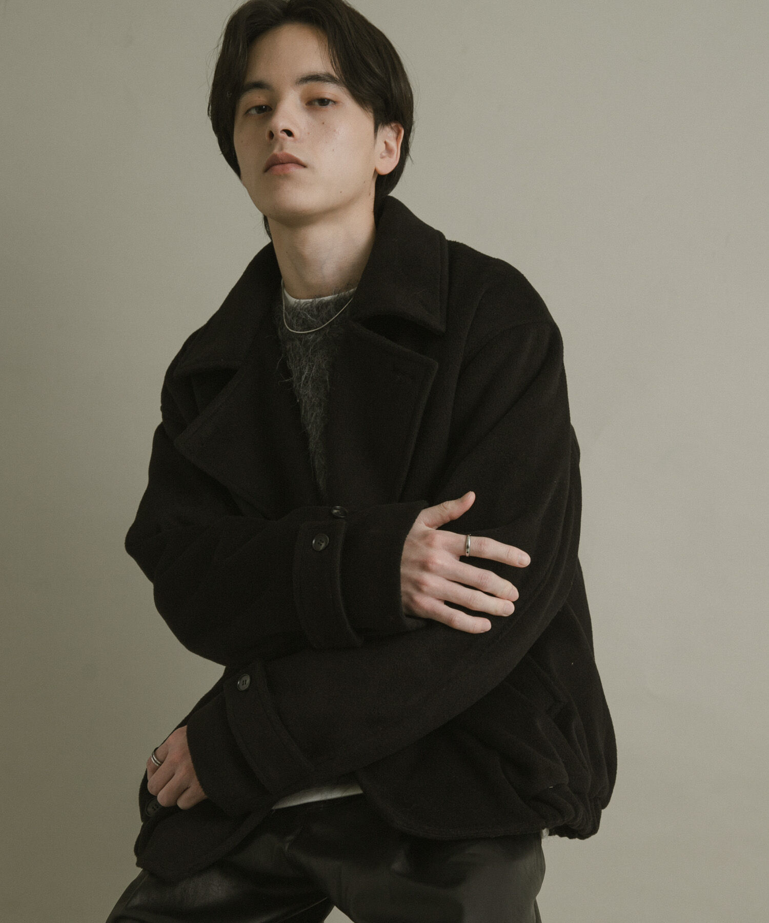 ファッションメンズのイチオシ|【センスオブプレイス バイ アーバンリサーチ/SENSE OF PLACE by URBAN RESEARCH】 シャギーダブルスタンドブルゾン