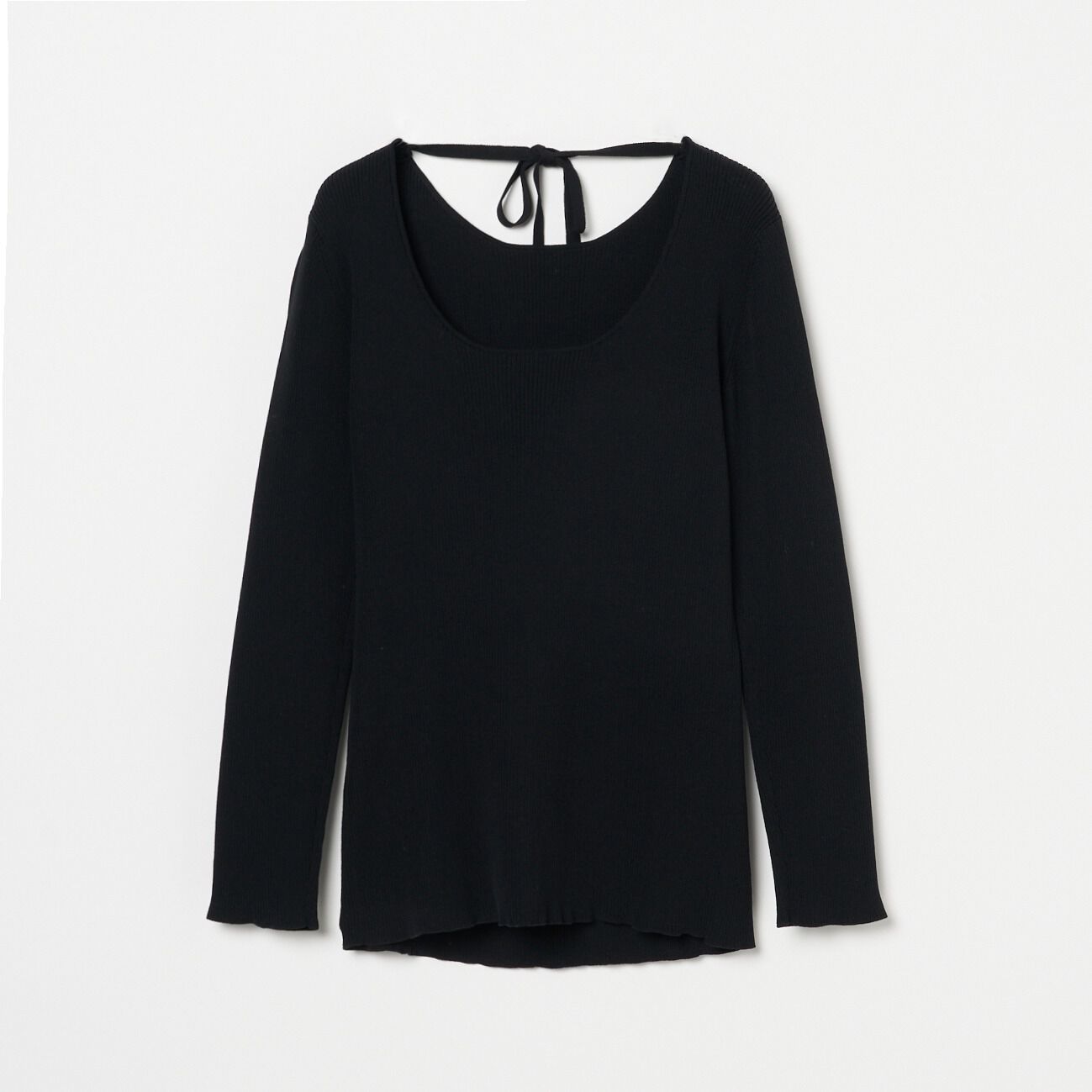 モテ系ファッションメンズ|【エリオポール/HELIOPOLE】 HELIOPOLE BACK RIBBON RIB KNIT