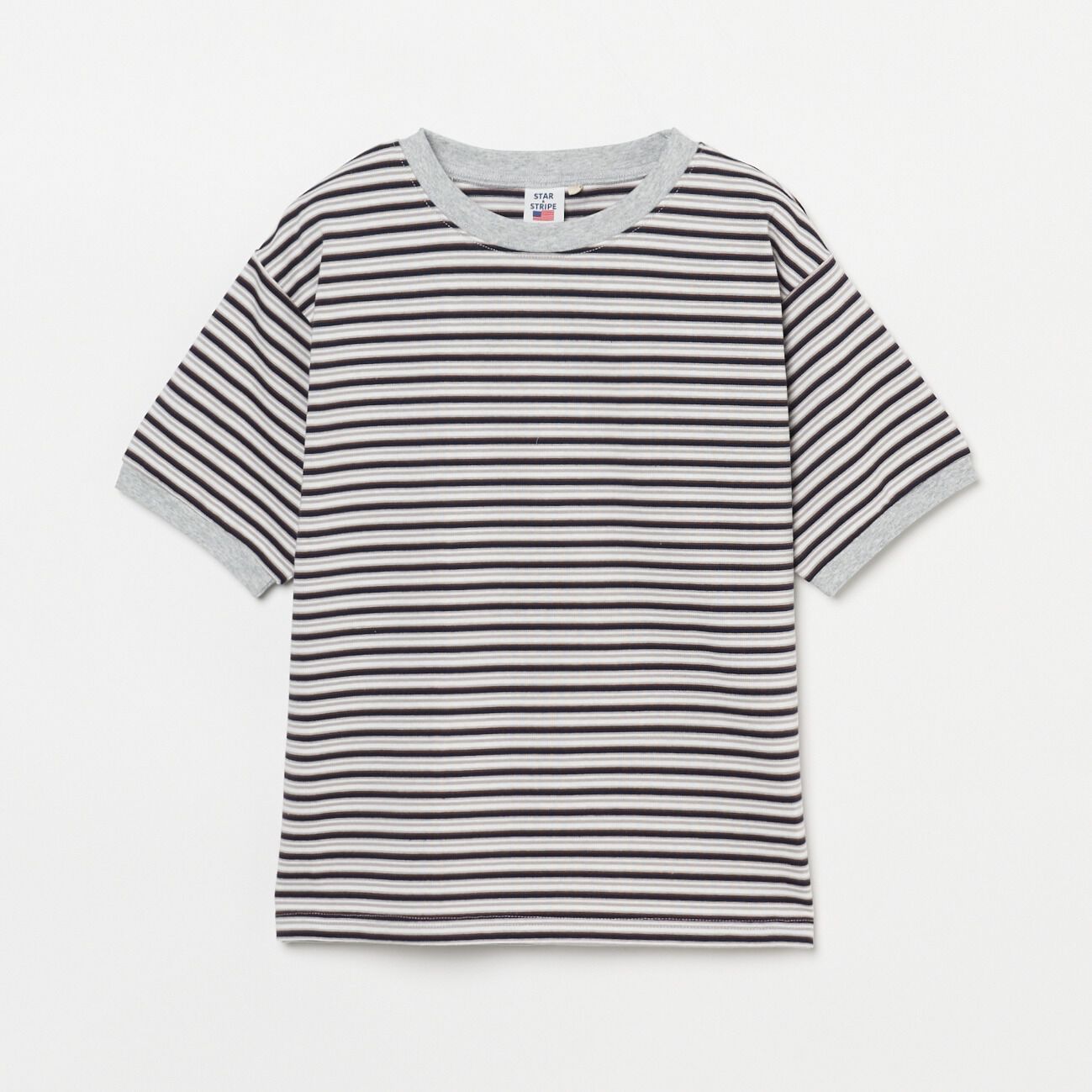 メンズファッションオススメ|【エリオポール/HELIOPOLE】 Star&Stripe MULTI STRIPE RINGER TSHIRT