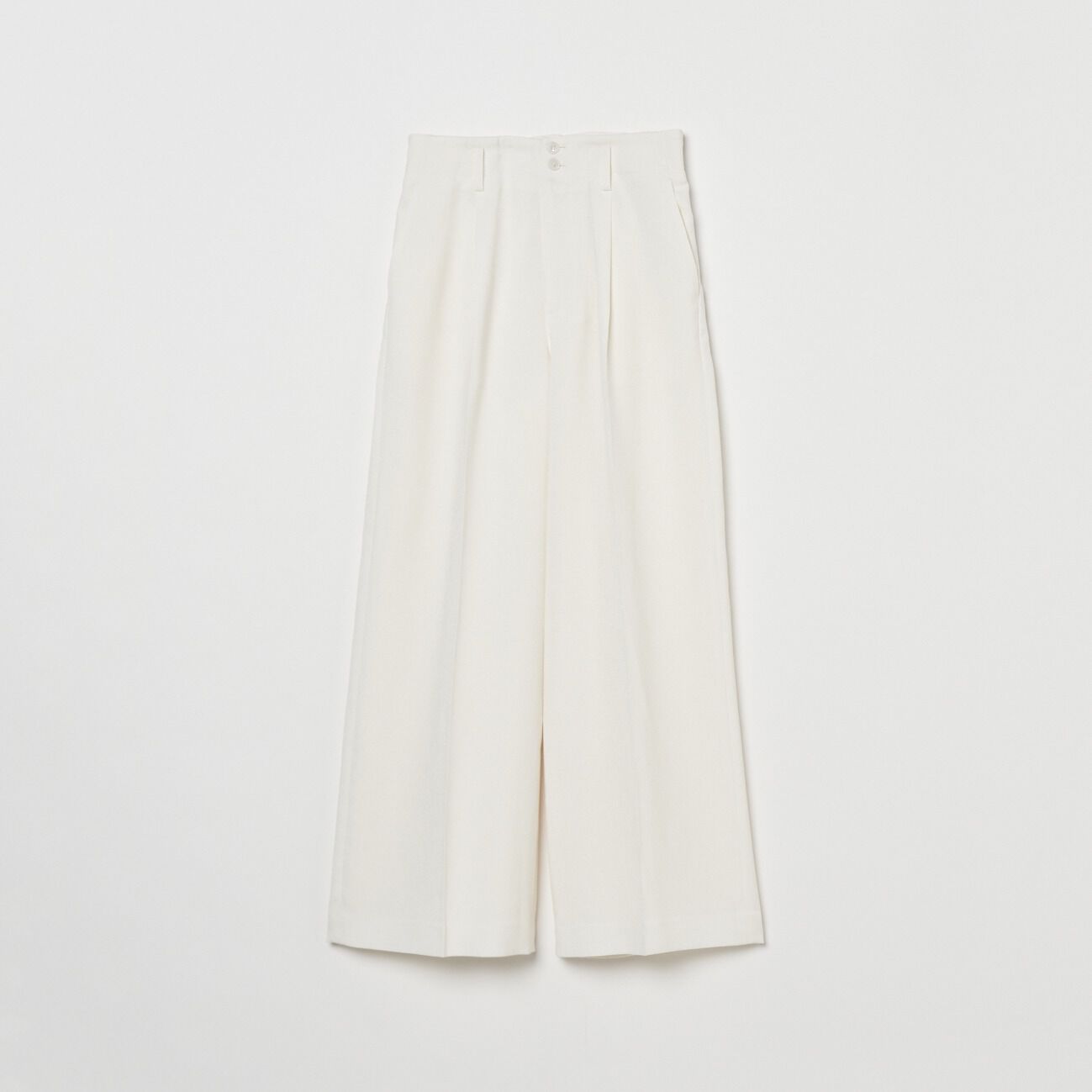 モテ系ファッションメンズ|【エリオポール/HELIOPOLE】 HELIOPOLE FAUX LINEN STRAIGHT PANTS