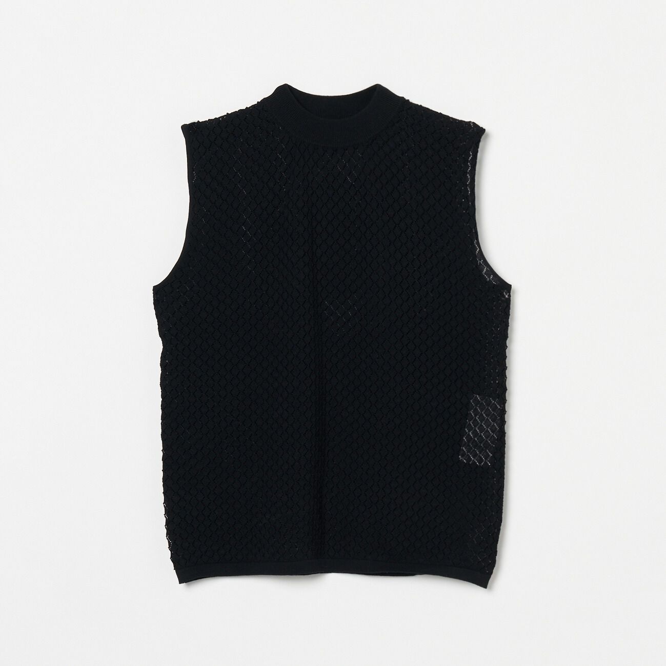 ファッションメンズなら|【エリオポール/HELIOPOLE】 HELIOPOLE SLEEVELESS CROCHET KNIT