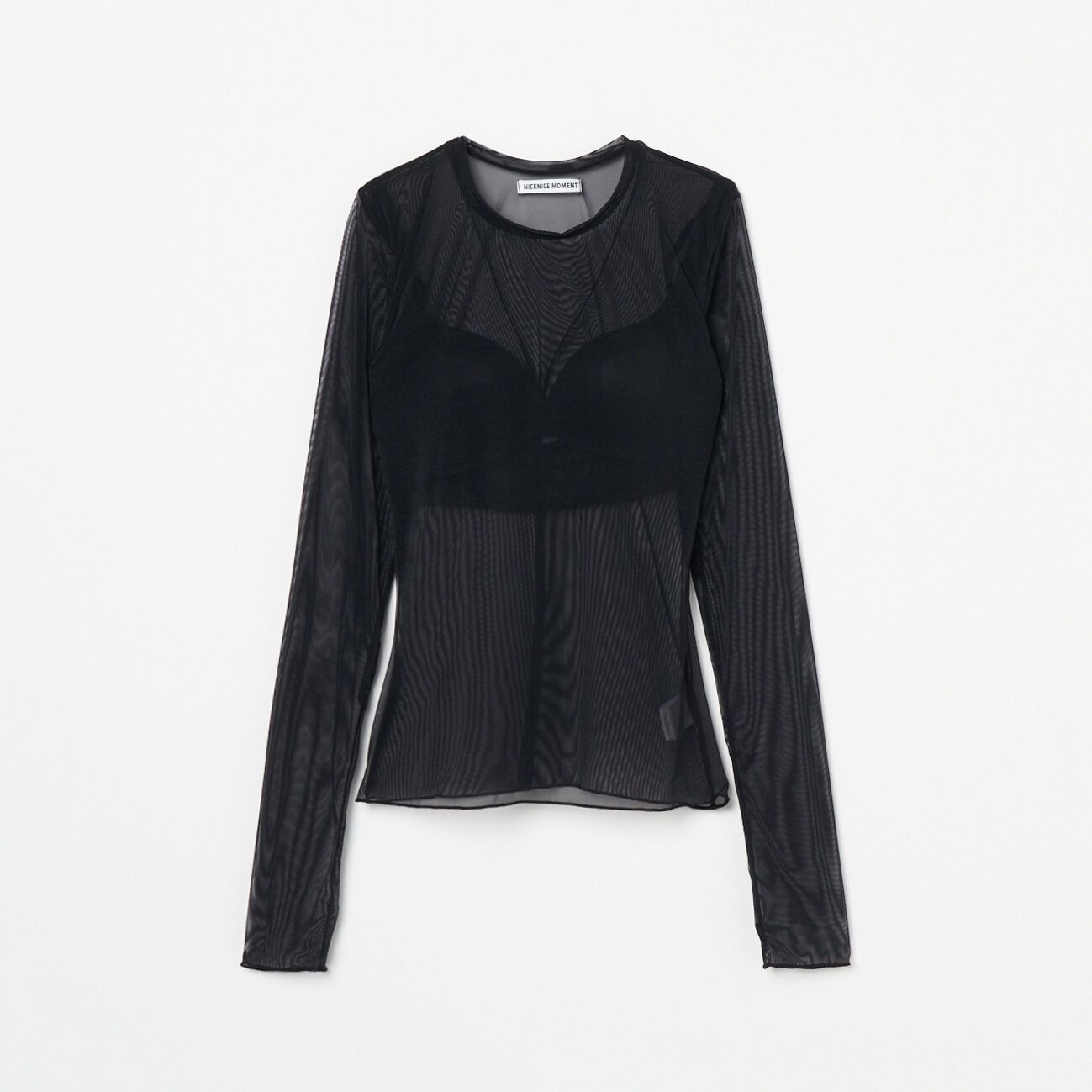 メンズファッションの一押し|【エリオポール/HELIOPOLE】 NICENICE MOMENT MESH LONGSLEEVE SHELL