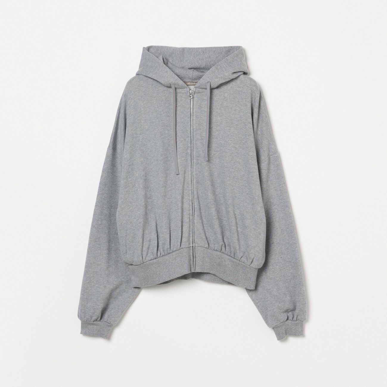 モテ系ファッションメンズ|【エリオポール/HELIOPOLE】 HELIOPOLE CROPPED SWEAT ZIP HOODIE