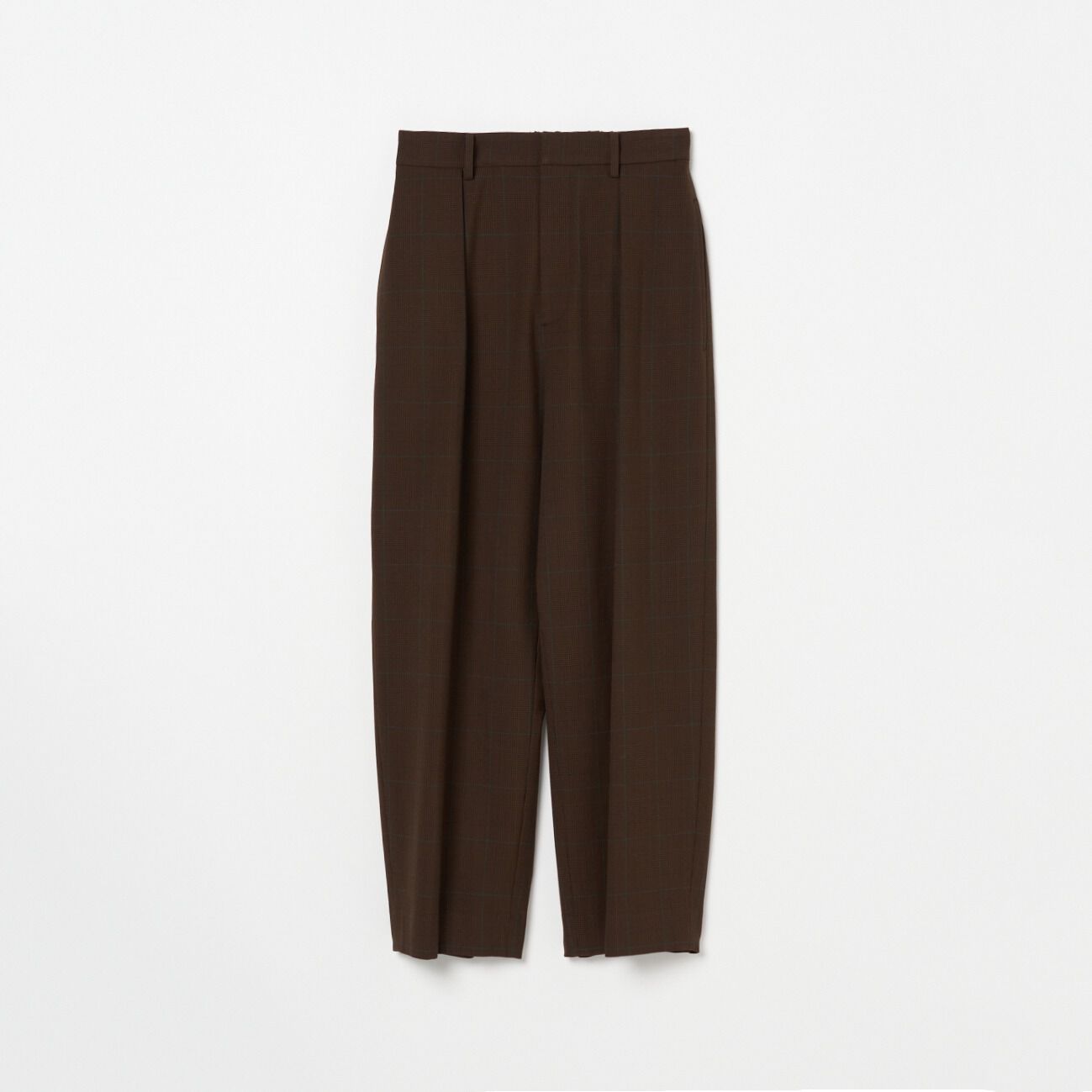 モテ系メンズファッション|【エリオポール/HELIOPOLE】 HELIOPOLE CHECK CURVY PANTS