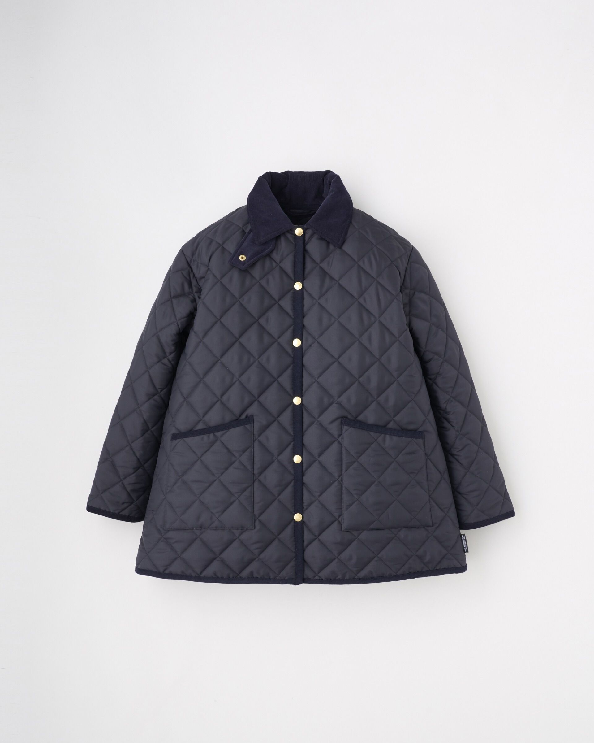 Traditional Weatherwear　ARKLEY　MIDDLE ARKLEY HOOD MIDDLE アークリー フード ミドル｜ネイビー｜ウィメンズ