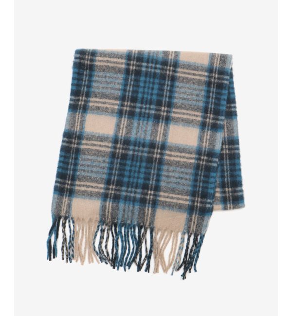 【ルクールブラン/le.coeur blanc】 チェック起毛ストール