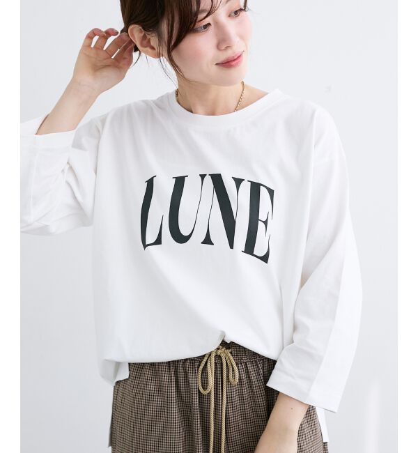 ファッションメンズなら|【ルクールブラン/le.coeur blanc】 《手洗い可能》LUNEロゴTEE