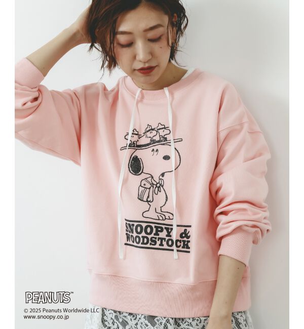 ファッションメンズのイチオシ|【ルクールブラン/le.coeur blanc】 【PEANUTS】ヴィンテージライクスウェット