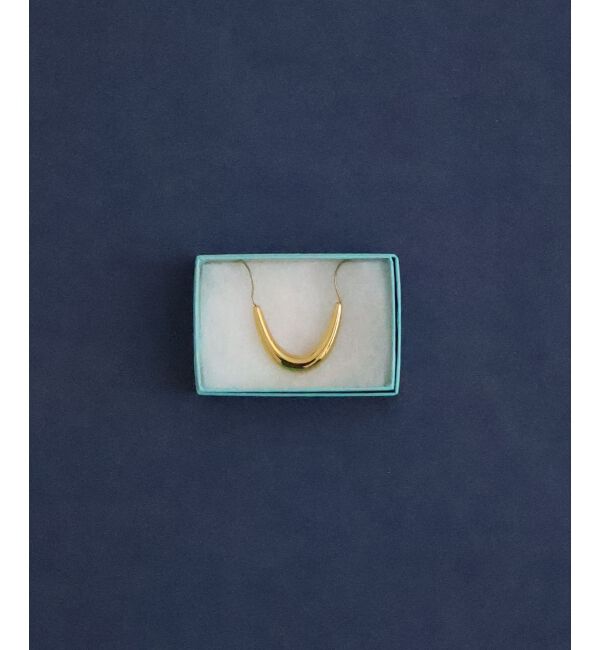 【ルクールブラン/le.coeur blanc】 O ステンレスモチーフネックレス