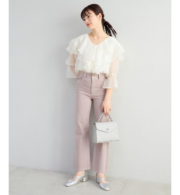 人気ファッションメンズ|【マジェスティックレゴン/MAJESTIC LEGON】 美脚フレアパンツ