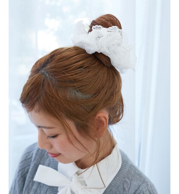 ファッションメンズなら|【マジェスティックレゴン/MAJESTIC LEGON】 シアーボリュームシュシュ