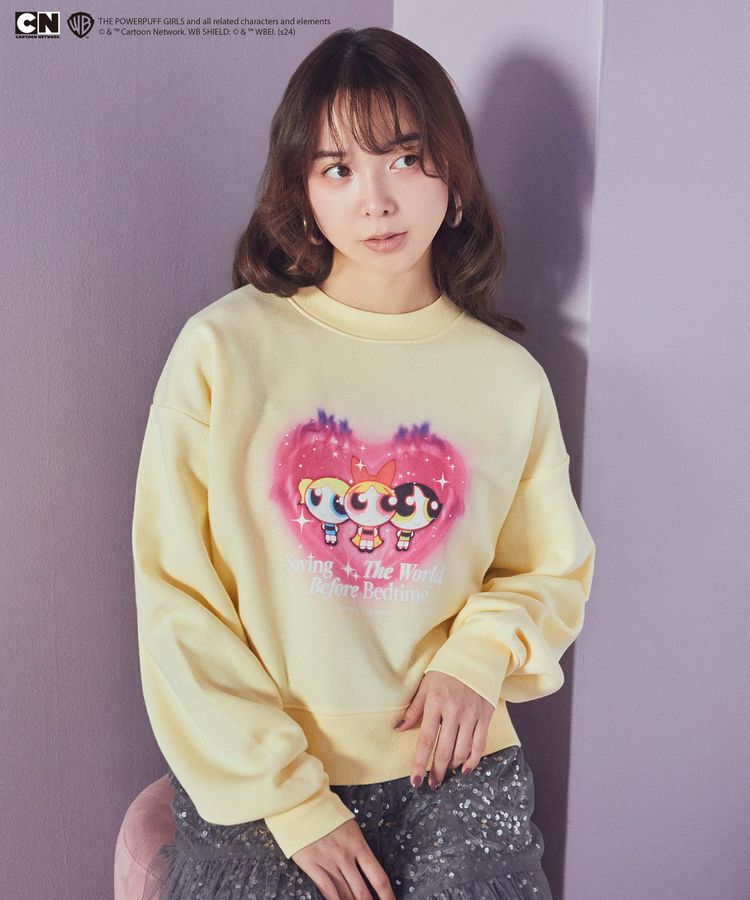 ファッションメンズのイチオシ|【アースミュージックアンドエコロジー/earth music&ecology】 The Powerpuff Girls/emaeSスウェット